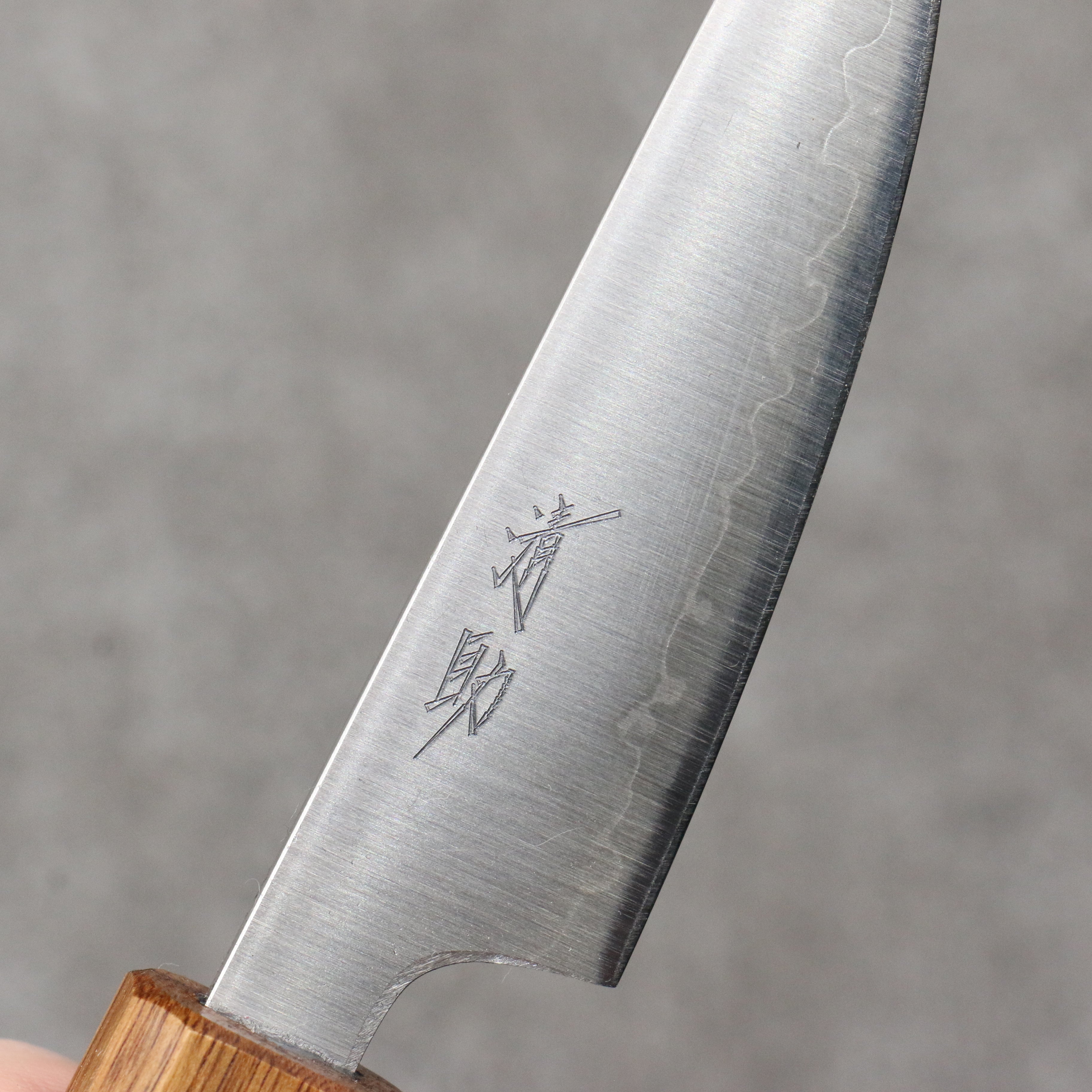 Premium Seisuke Silver Steel No.3 Migaki Polish Finish Paring Knife - 80mm Blade with White Oak Handle - Perfect for Peeling, Slicing & Precision Kitchen Tasks