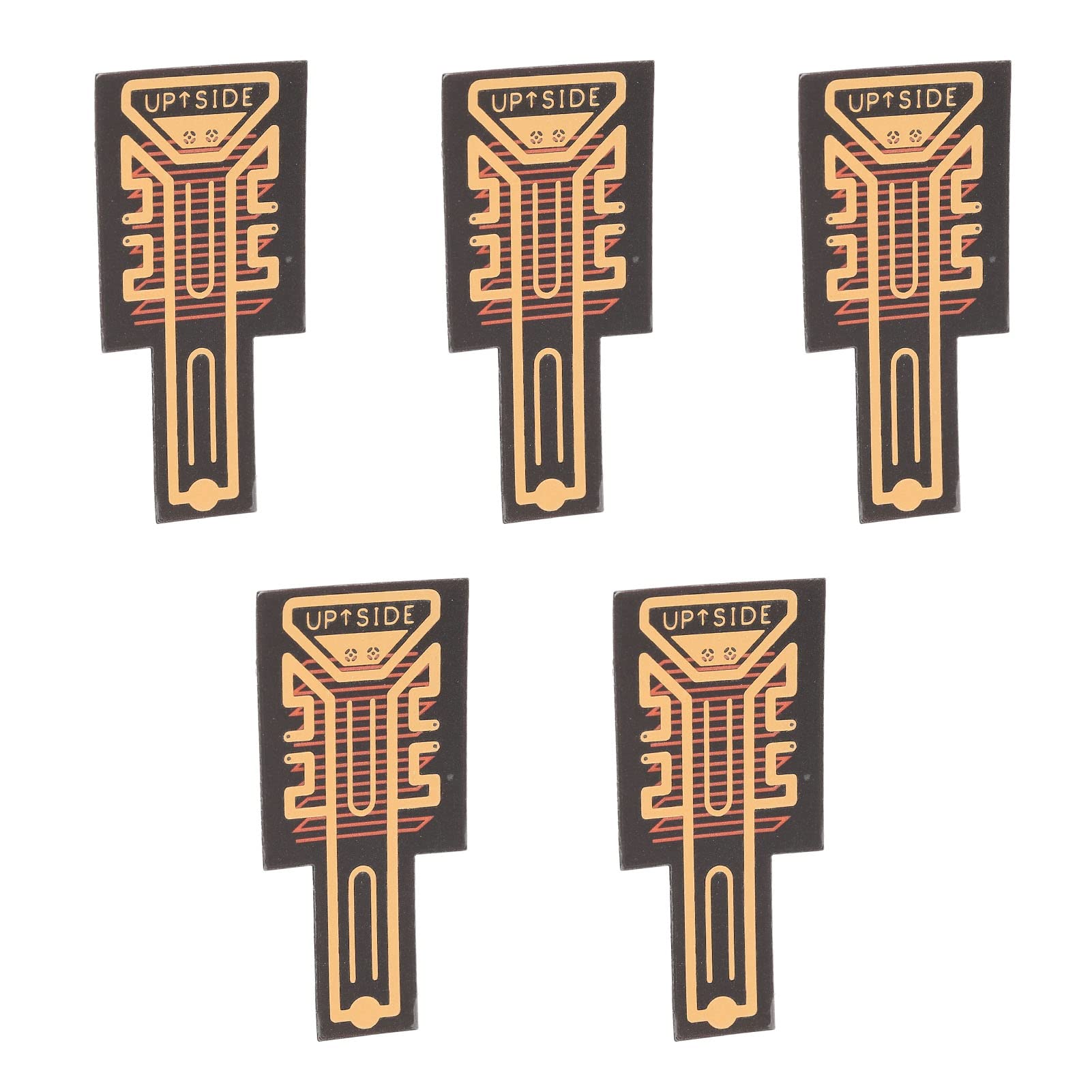 Mobile Phone Signal Booster Stickers - Black & Gold Car Signal Enhancer for Improved Reception | Perfect for Road Trips & Remote Areas