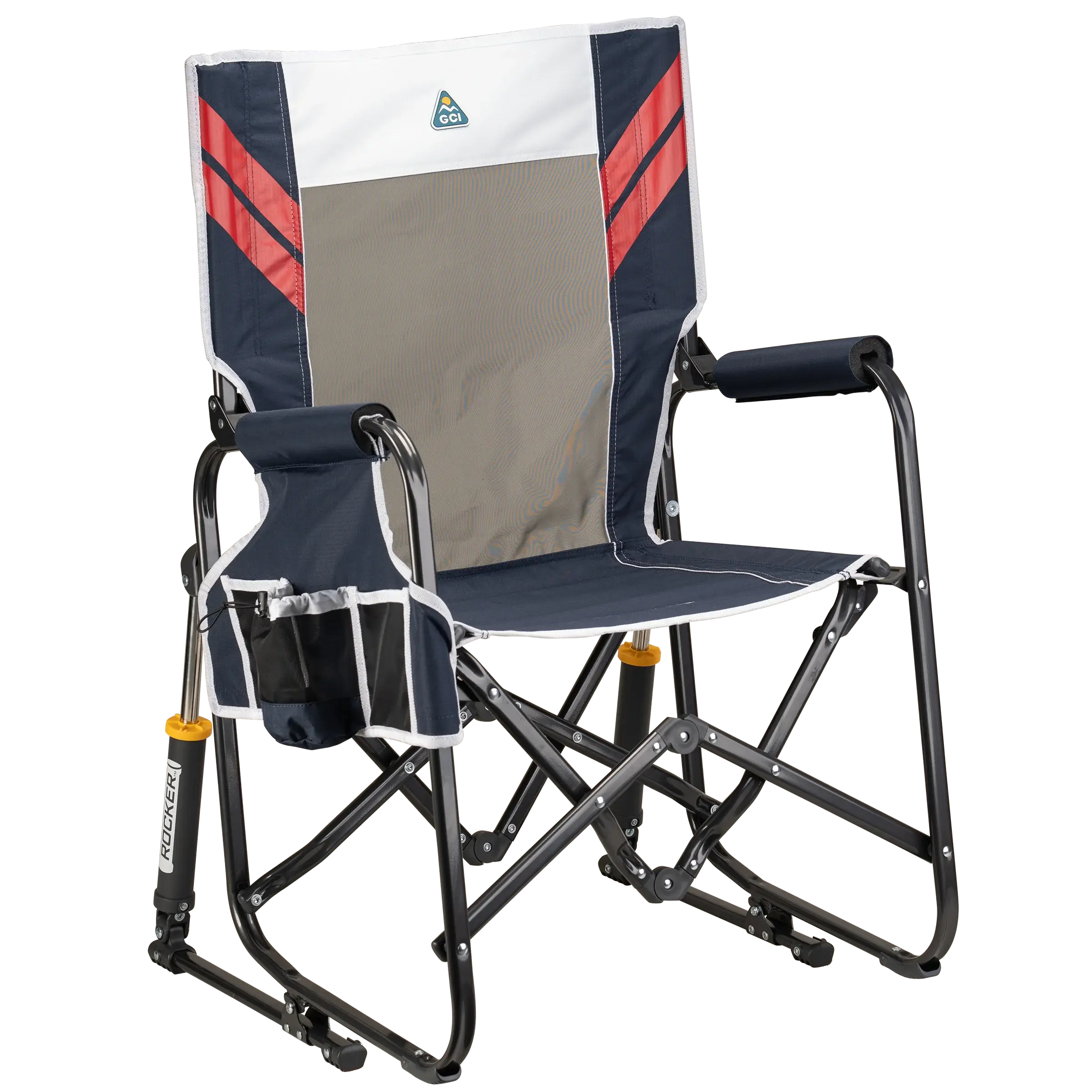 Stowaway Rocker™ - Compact Folding Rocking Chair for Camping, Travel & Small Spaces - Portable Outdoor Rocker for Patio, RV, Apartment & Nursery - Lightweight & Easy to Store