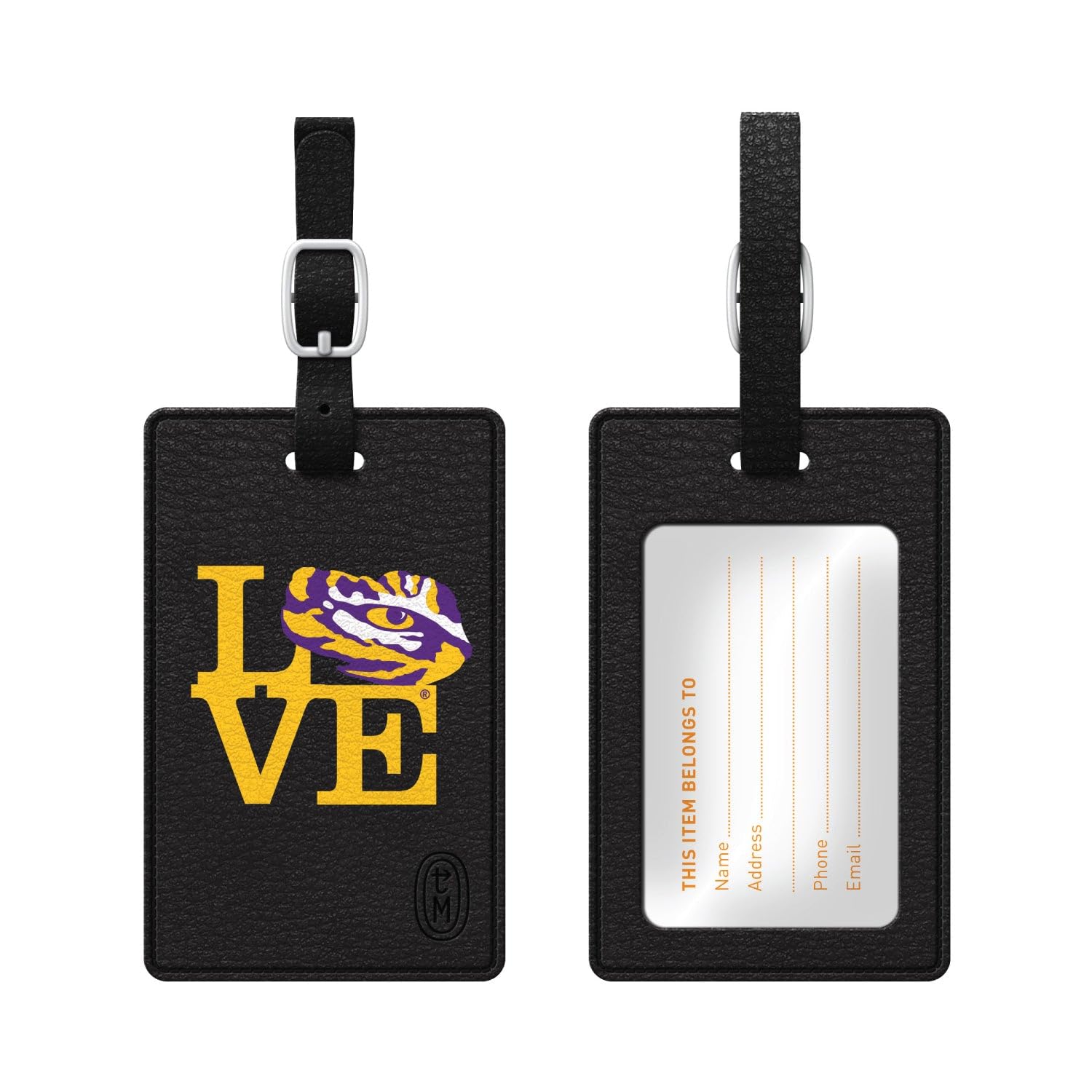 Louisiana State University Classic Luggage Tag - Durable Travel ID Tag for Suitcases, Bags & Backpacks - Perfect for LSU Fans, Alumni & Travelers