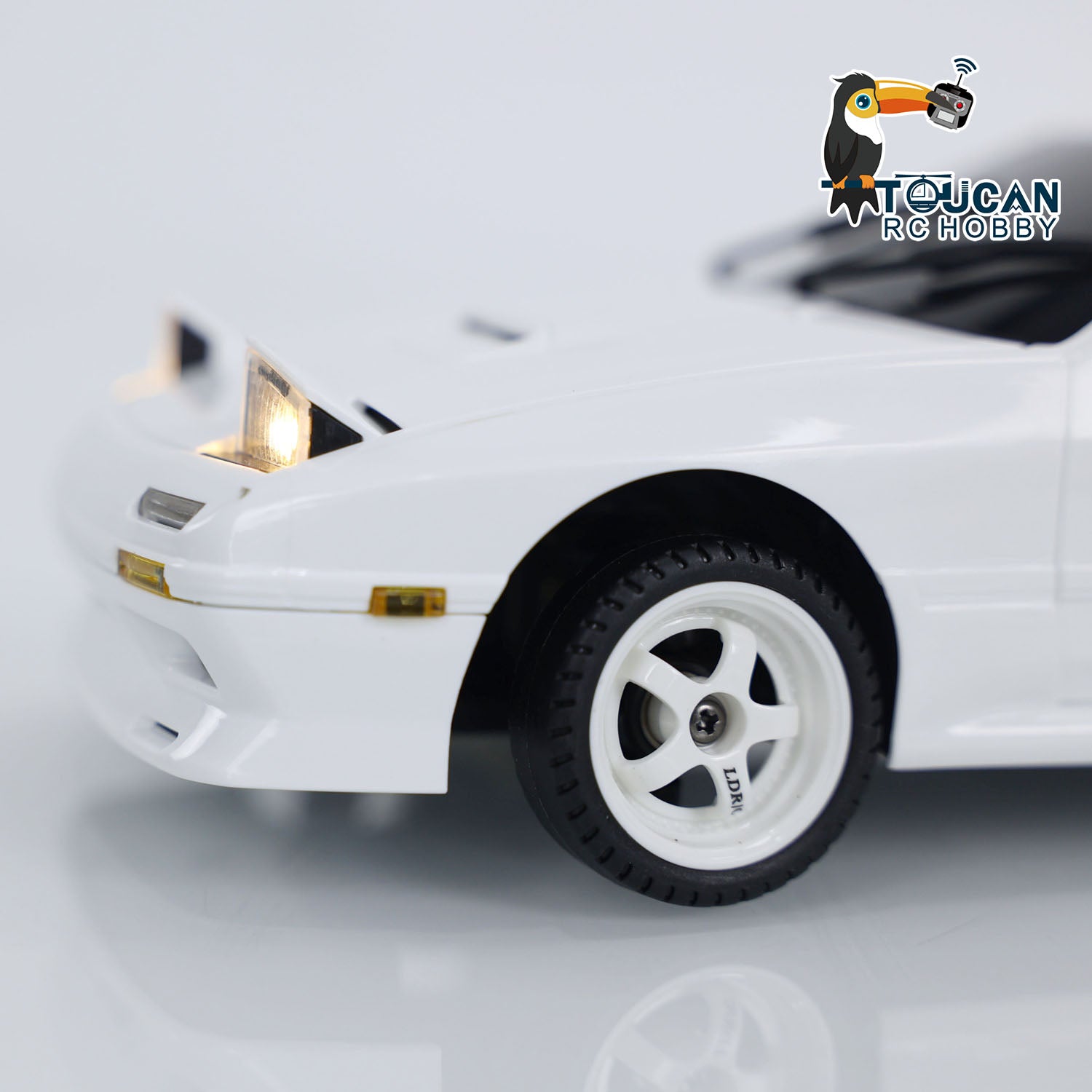 1/18 LDRC RX7 2.4G RC Racing Car with Gyroscope - RWD Wireless Remote Control Drift Vehicle for Adults & Kids - Fast Free Shipping - Perfect for Indoor Racing, Backyard Drifting & RC Car Competitions