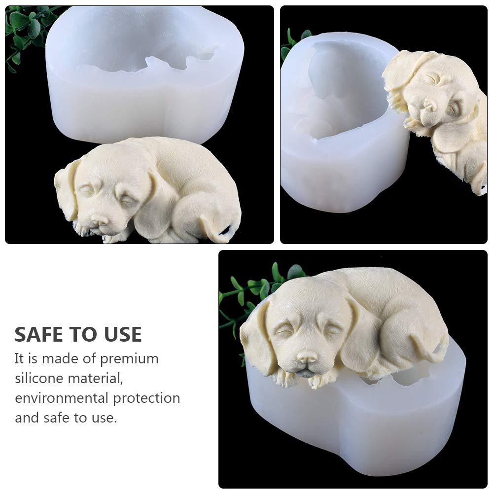 Dog-Shaped Silicone Mold for Chocolate Cake Baking, Epoxy Resin Jewelry & DIY Mousse Cake Decorations - Perfect for Homemade Desserts, Candy Making, and Handcrafted Accessories