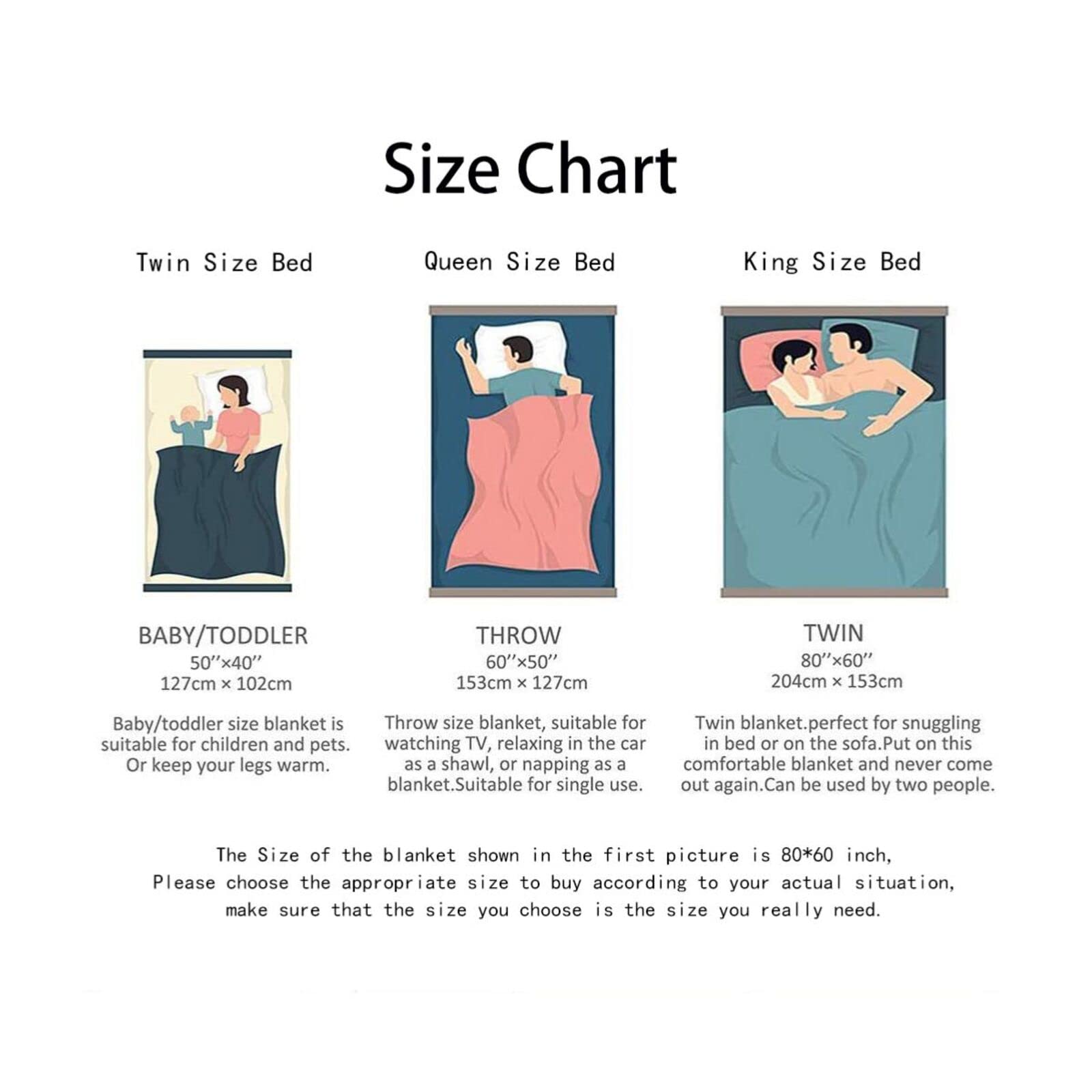 Premium Lightweight Cozy Fleece Blanket 60