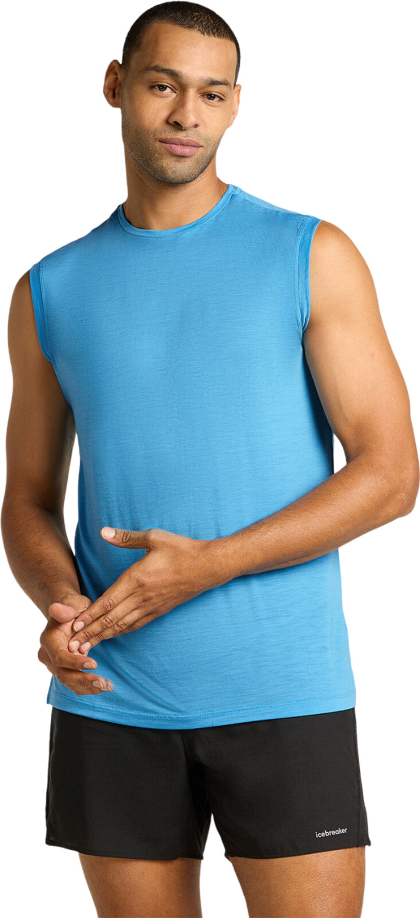 125 Cool Lite Sphere III Merino Blend Tank Top for Men - Lightweight & Breathable Camisole - Perfect for Running, Hiking & Outdoor Activities