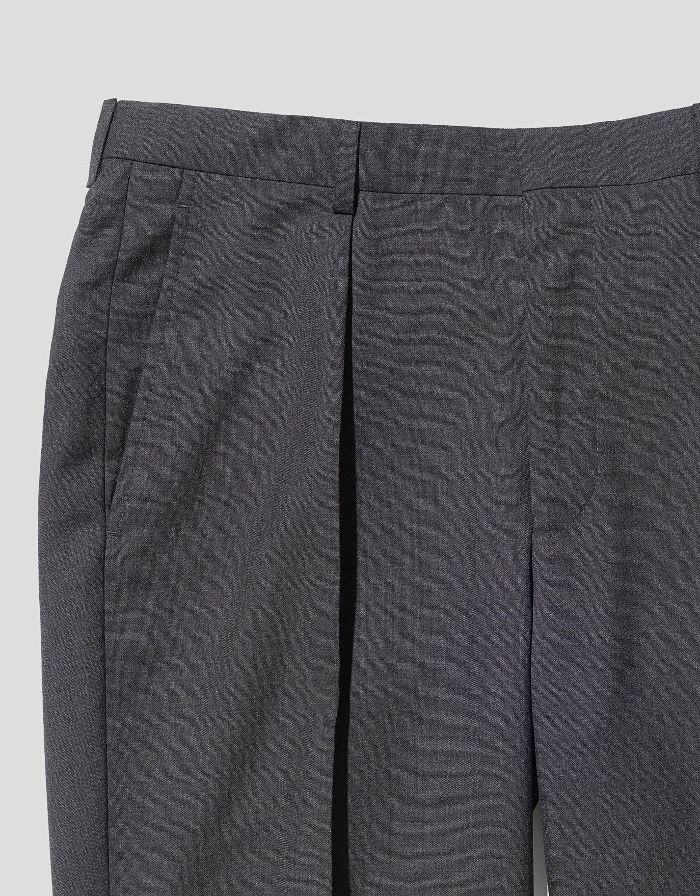 Premium Wool Single Pleat Trousers for Men - Classic Formal Dress Pants for Office, Business & Wedding Occasions