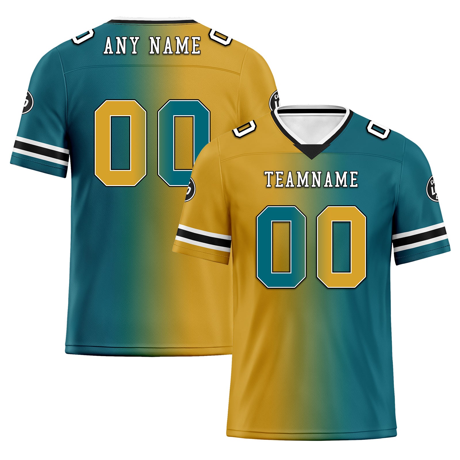 Custom Green & Yellow Florida Gators Personalized Authentic Football Jersey FBJ02 D028017 - Perfect for Game Day, Tailgating & Fan Apparel Gifts