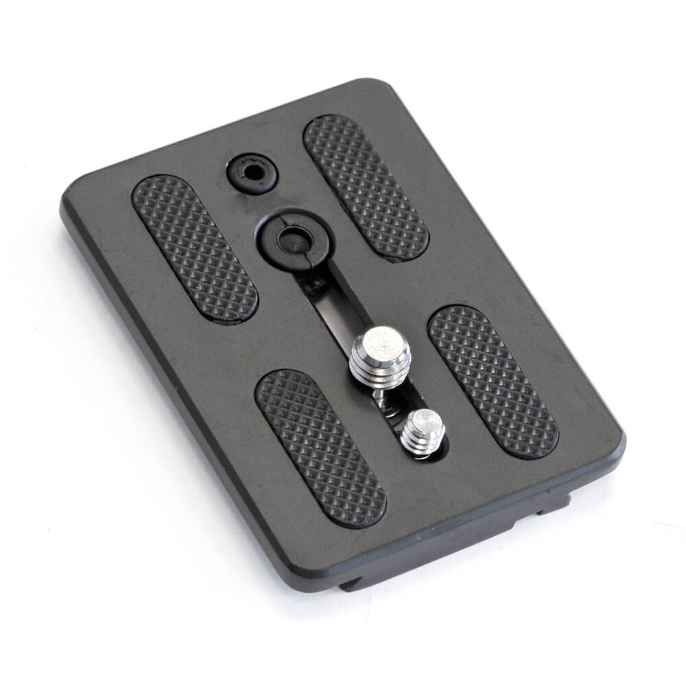 Quick Release Metal Plate Clamp for Video Tripod - Replacement Spare Part for Camera Support | Perfect for Vlogging, Photography & Film Making