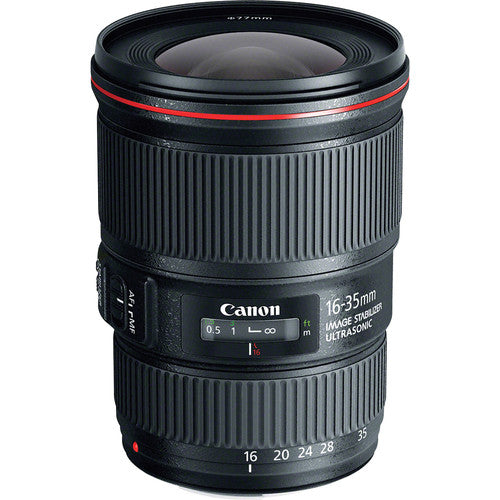 Canon EF 16-35mm f/4L IS USM Wide Angle Zoom Lens for DSLR Cameras - Professional Photography, Landscape & Travel Shots - USA Version