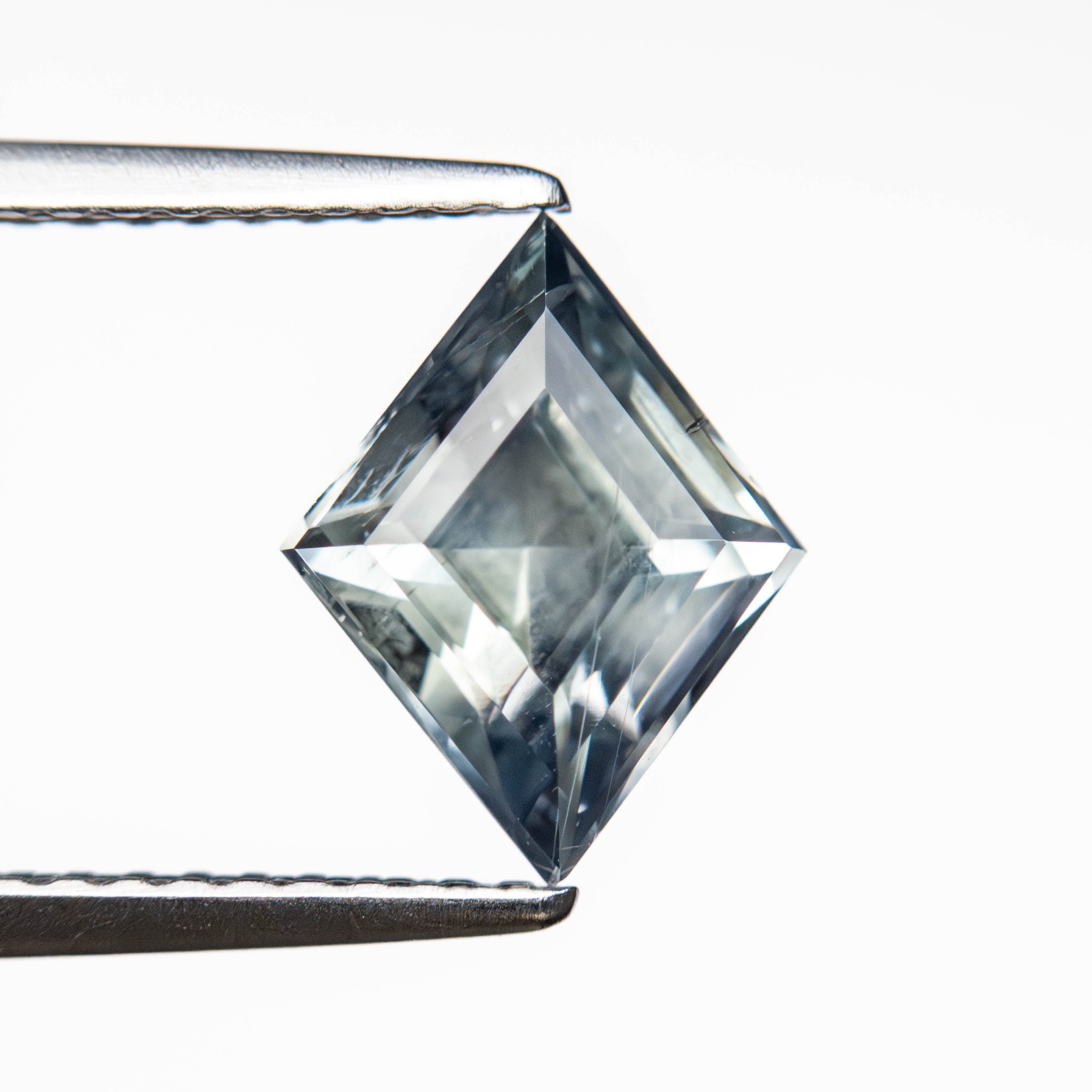 1.88ct Natural Blue Lozenge Step Cut Sapphire Gemstone - 9.90x7.77x4.77mm for Engagement Rings & Fine Jewelry Making