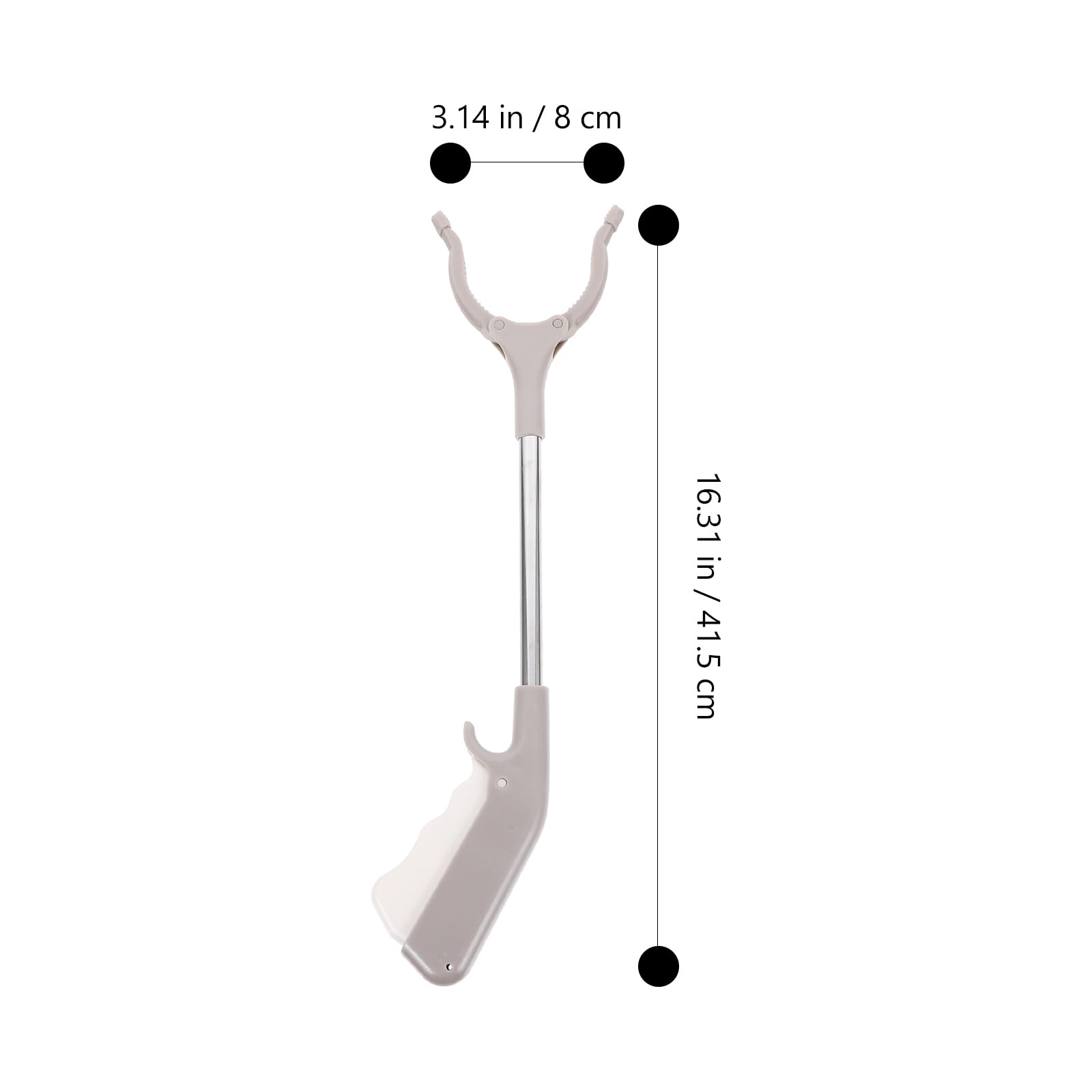 Housoutil 2-Pack Foldable Trash Grabber Tool - 32