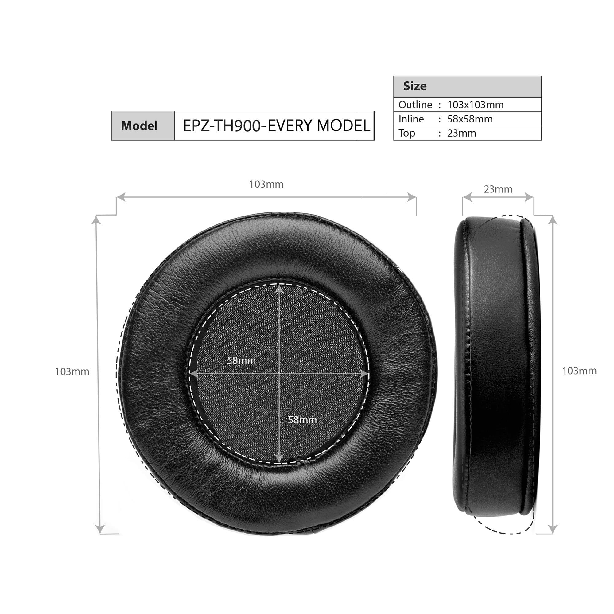 Premium Dekoni Audio Elite Fenestrated Sheepskin Earpads for Fostex TH900 Series Headphones - Enhanced Comfort & Sound Isolation for Audiophiles, Studio Recording & Gaming