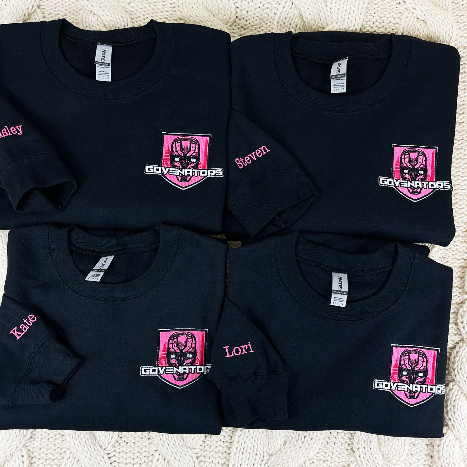 Custom Embroidered Comfort Color® T-Shirts with Text Logo - Soft Cotton Tees for Casual Wear & Personalized Gifts