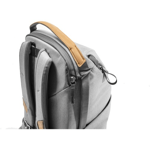 Peak Design Everyday Backpack 20L V2 - Waterproof Camera Backpack for Photographers & Travel - Ash Gray - Durable & Stylish for Commuting, Hiking & Urban Adventures