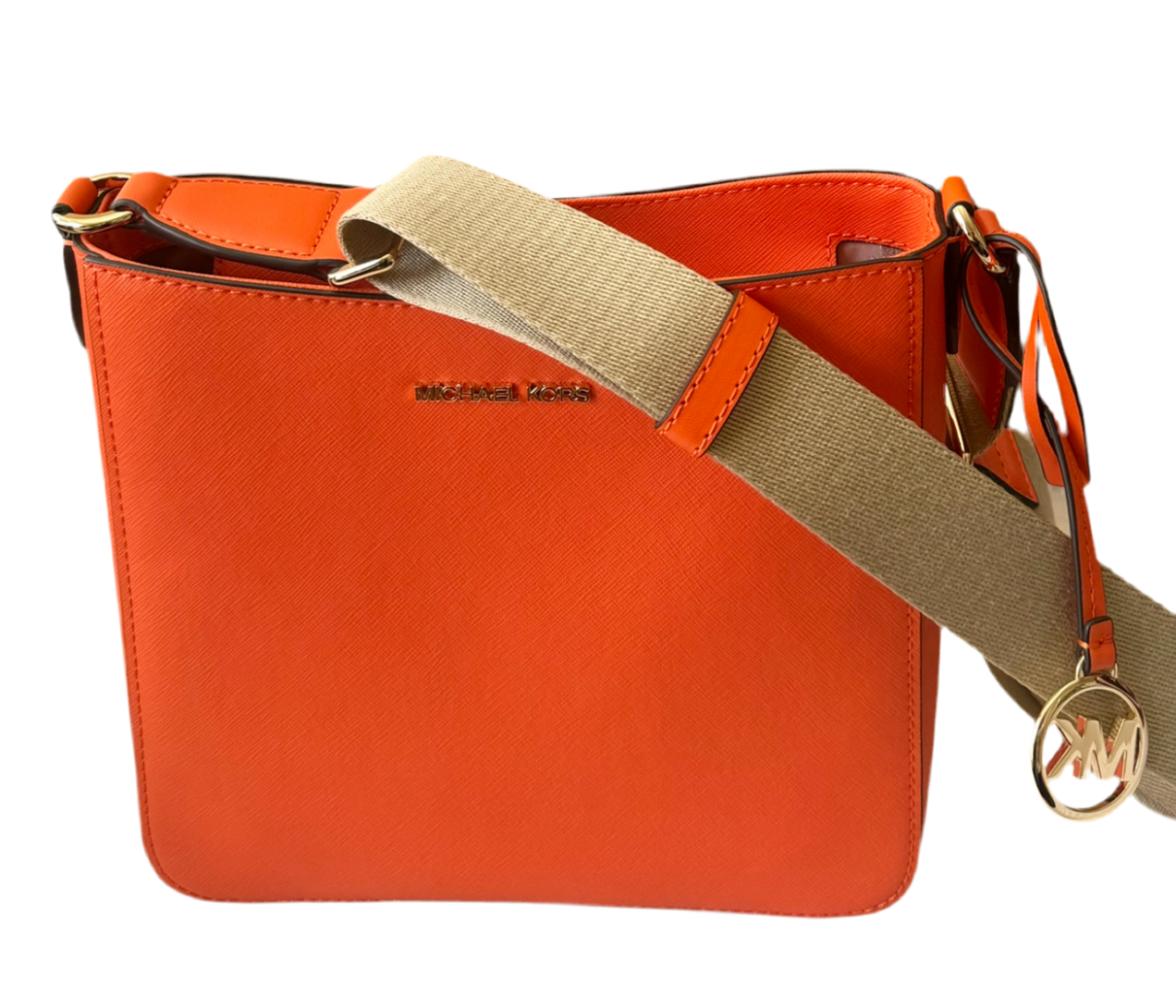 Michael Kors Small Crossbody Messenger Bag for Women - Stylish Zip Closure Shoulder Purse - Perfect for Work, Travel & Everyday Use