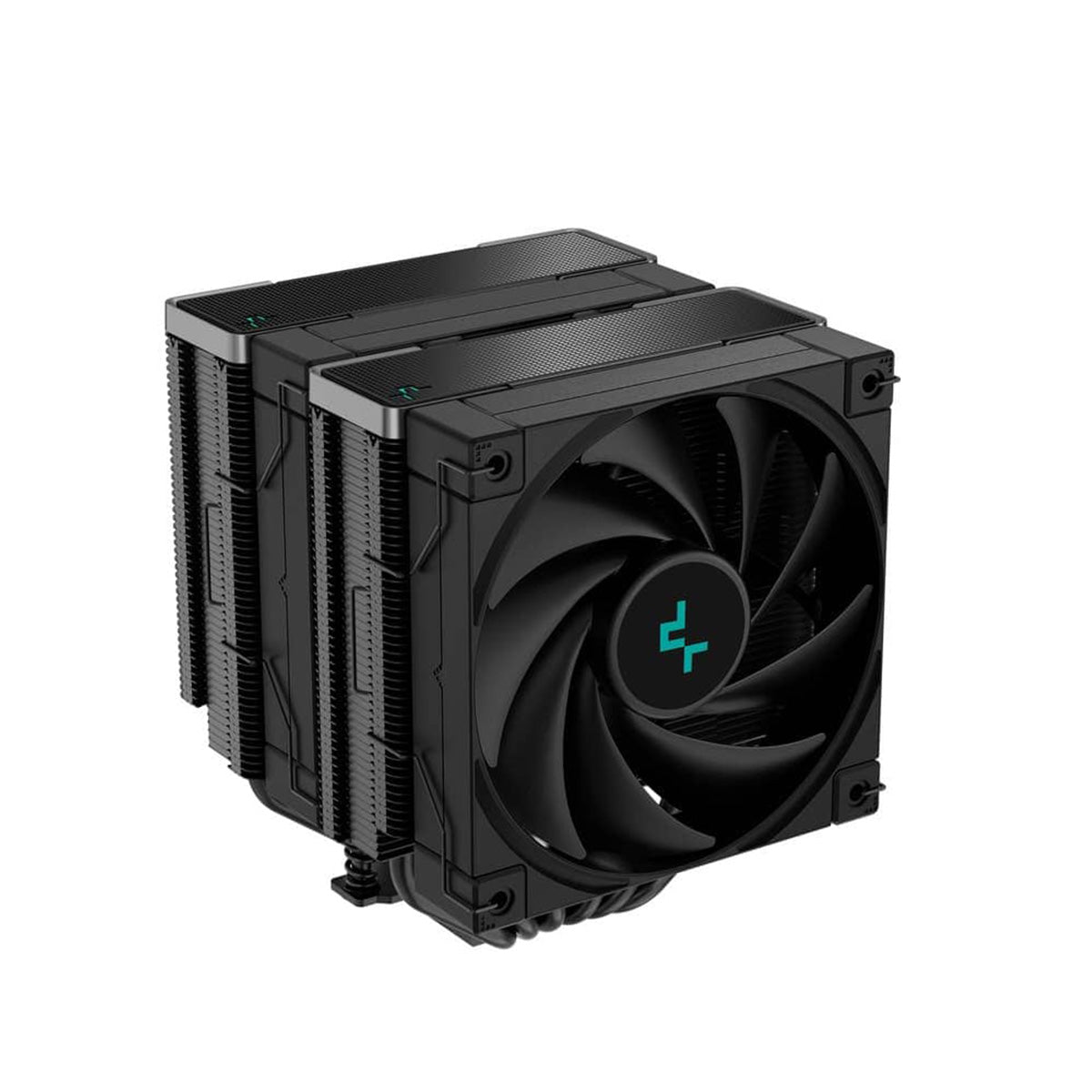 Deepcool AK620 Zero Dark Dual Tower CPU Cooler - High Performance Air Cooler for Intel/AMD CPUs - Perfect for Gaming PCs & Workstations