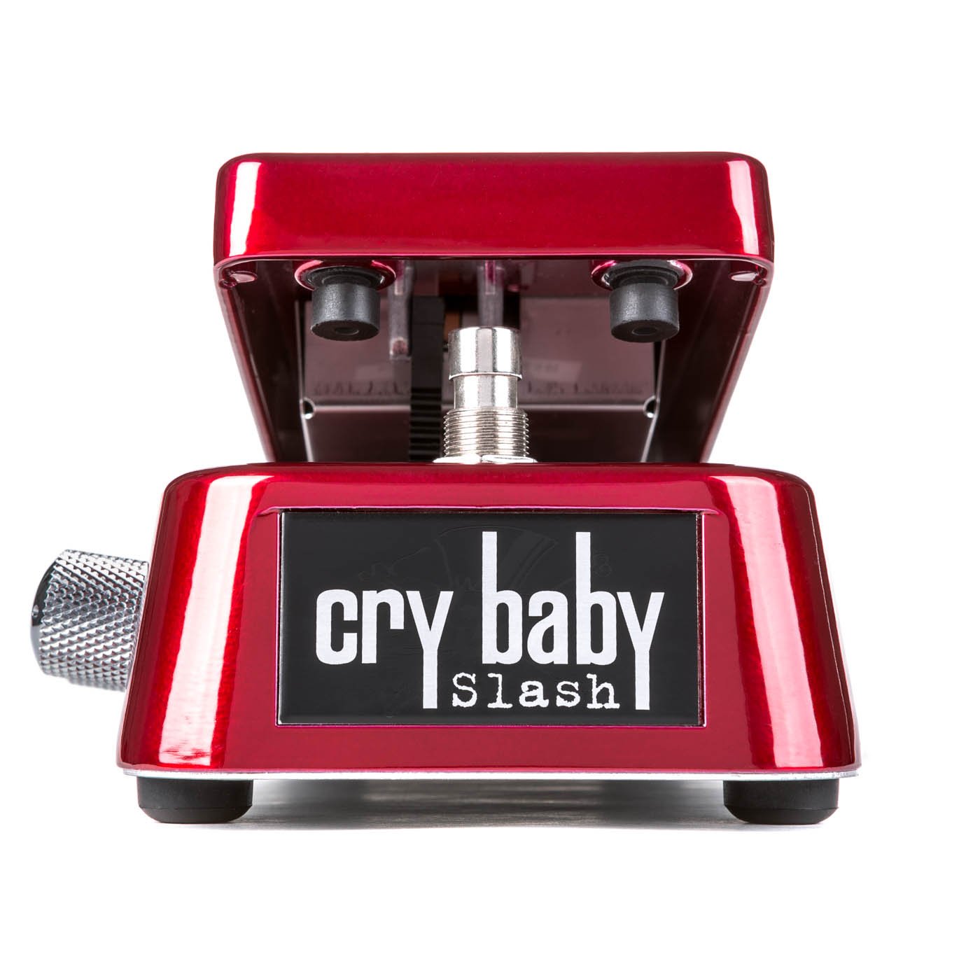 DUNLOP SW95 Cry Baby Slash Signature Wah Wah Guitar Effects Pedal Bundle with Pick Pack, 10-46 Electric Nickel Strings & 2 Patch Cables - Perfect for Rock, Blues & Live Performances