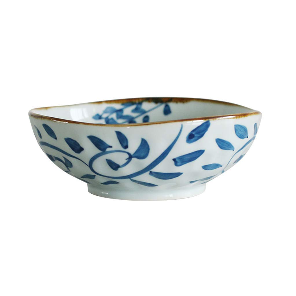 Premium Ceramic Noodle Bowls - Large Capacity Ramen & Salad Bowls for Soup, Grain, Vegetables, Fruits - Perfect for Home Dining, Meal Prep & Restaurant-Style Presentation