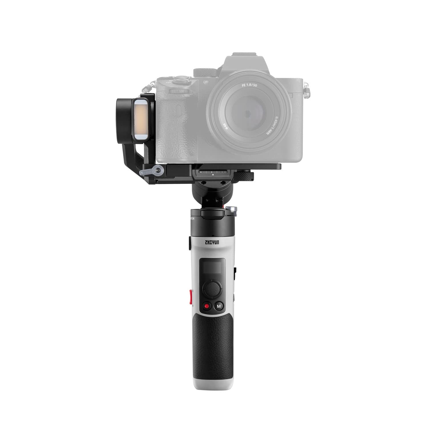 Zhiyun Crane M2 S 3-Axis Gimbal Stabilizer for Mirrorless Cameras, DSLR, Action Cameras & Smartphones - Compatible with Sony, Canon, Nikon, Panasonic, GoPro Hero 10/9/8/7, iPhone 13/12 Pro Max (Upgraded Version) - Perfect for Vlogging, Travel Filming & Content Creation