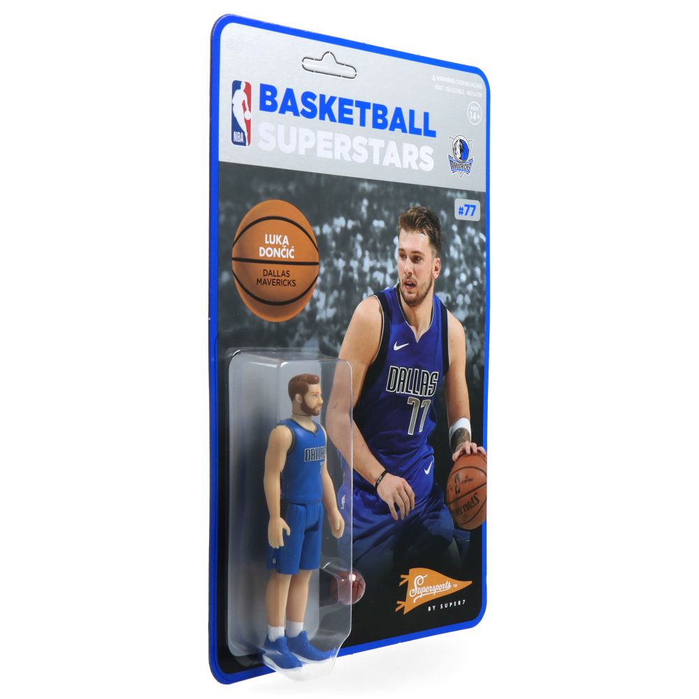 Luka Doncic Dallas Mavericks NBA Action Figure - Collectible Basketball Player Toy for Fans, Gifts, and Display