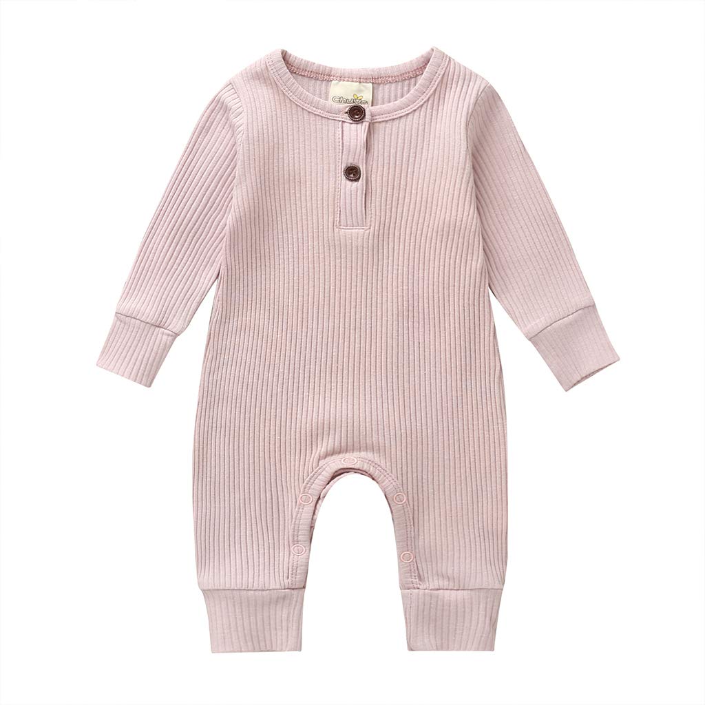 **Ayalinggo Baby Girl Ruffle Pumpkin Onesie Romper - Soft Footed Jumpsuit for Newborns | Cute Fall & Halloween Outfit | Perfect for Coming Home, Photo Shoots & Seasonal Celebrations**