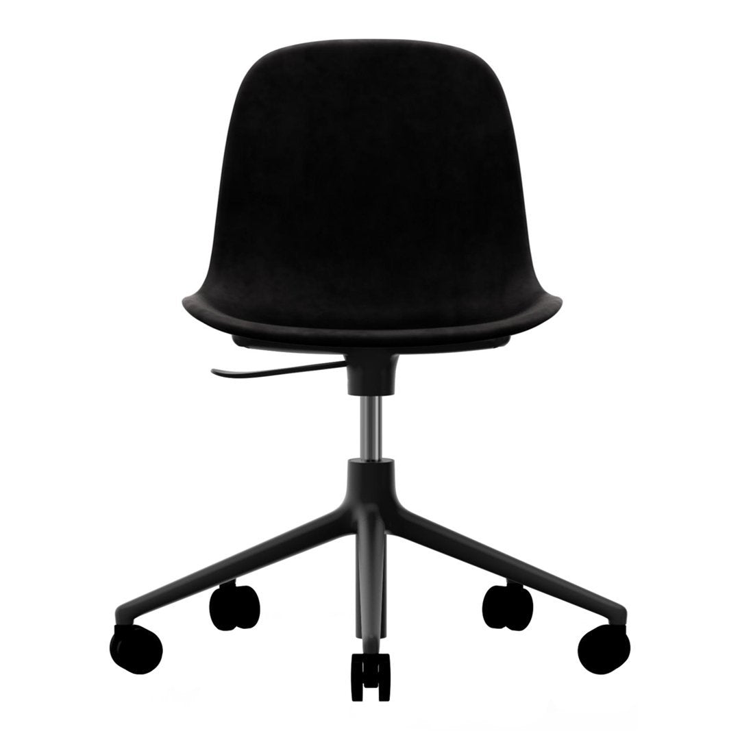 Ergonomic Form Chair with 5W Swivel Base & Gas Lift Mechanism - Premium Upholstered Office Chair for Home & Workspace - Perfect for Long Hours of Comfortable Sitting in Office, Study or Gaming Setup
