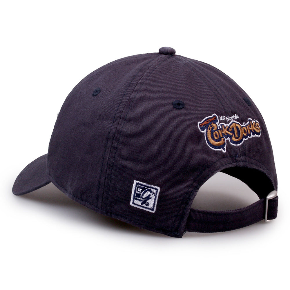 Premium Navy Relaxed Fit Washed Cotton Cap for Men & Women – Comfortable & Stylish for Outdoor Activities, Sports, and Casual Wear
