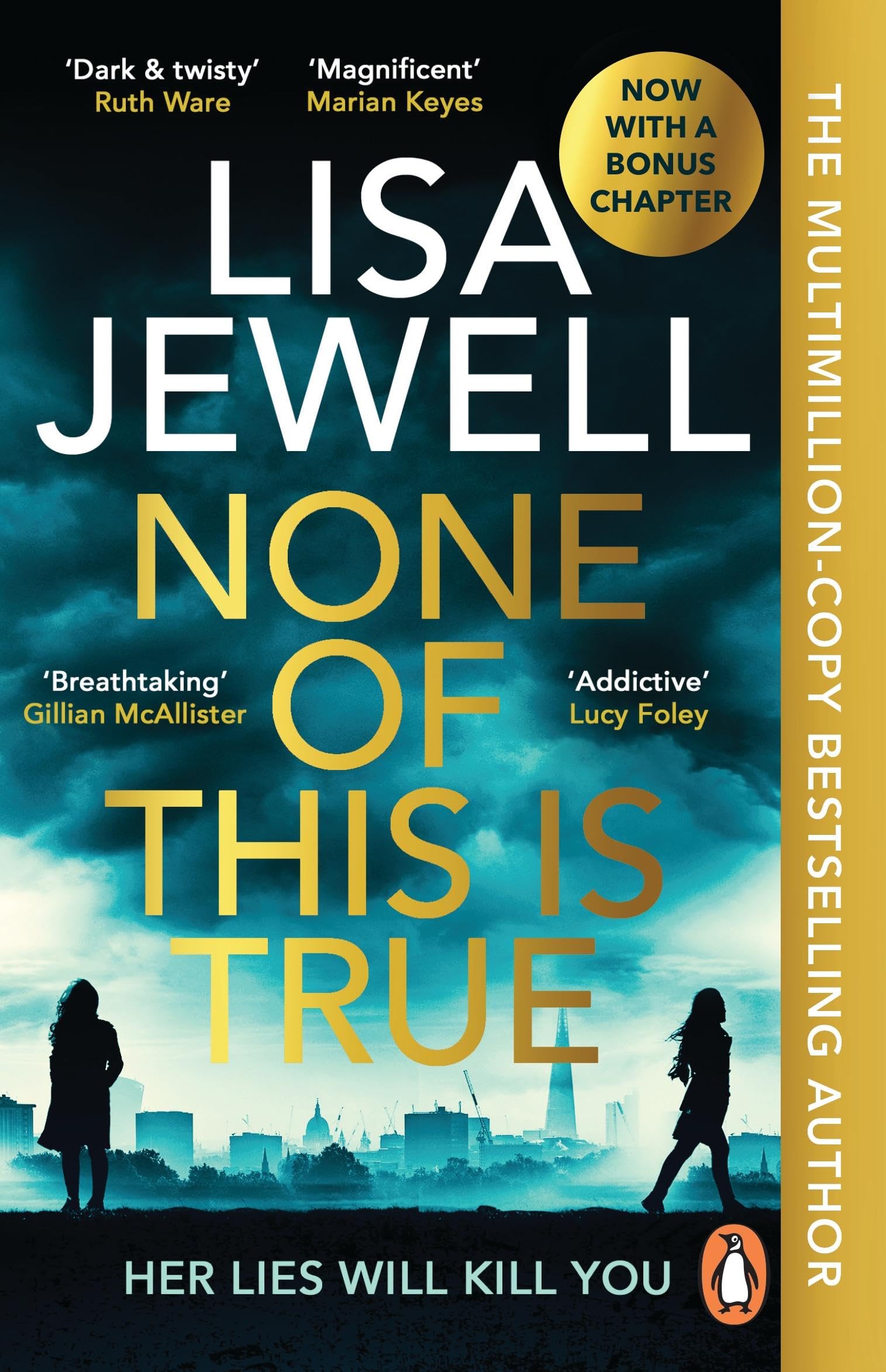 None of This is True: 2024 Crime Novel of the Year - Addictive #1 Bestselling Psychological Thriller Book for Mystery Lovers & Book Clubs