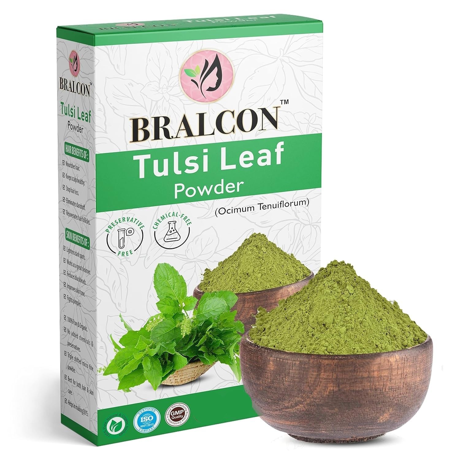 Organic Amla, Tulsi & Neem Leaf Powder Combo - 300g (100g x 3 Pack) | Natural Hair Growth & Skin Care Treatment | Ayurvedic Face Pack & Hair Mask Powder for Glowing Skin & Stronger Hair | Perfect for DIY Beauty Routines & Holistic Wellness