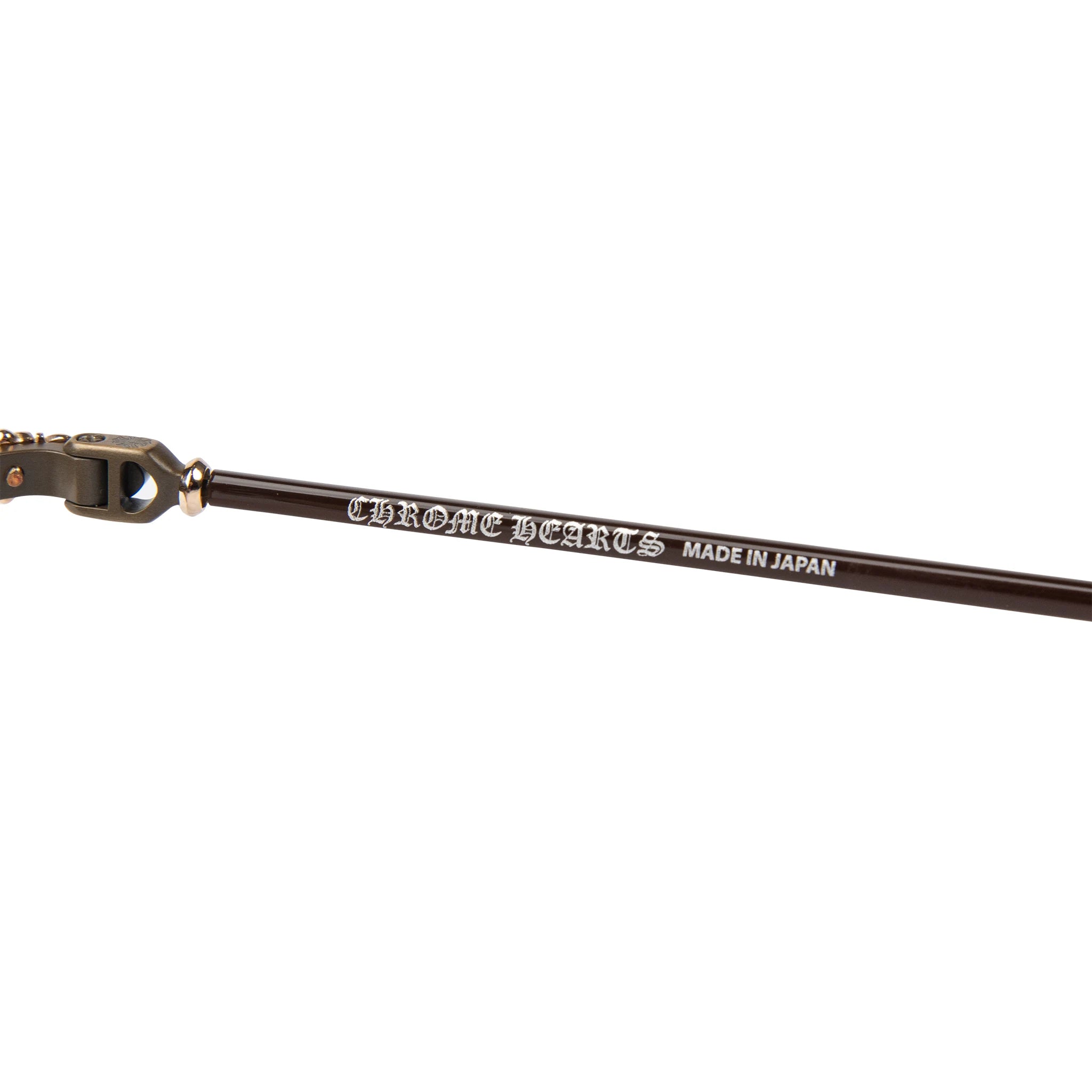 Chrome Hearts Diamond Dog Light Brown Sunglasses - Luxury Designer Sunglasses for Men & Women - Perfect for Outdoor Activities, Beach, and Fashion Accessories