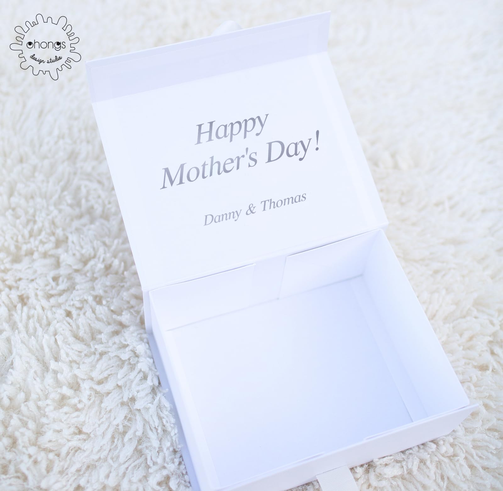 Custom Bridesmaid Proposal Gift Box with Magnetic Lid & Ribbon Finish - Personalized Present for Mother's Day, Birthday, Valentine's Day - Made in USA - Perfect for Wedding Party Favors & Special Occasion Gifting