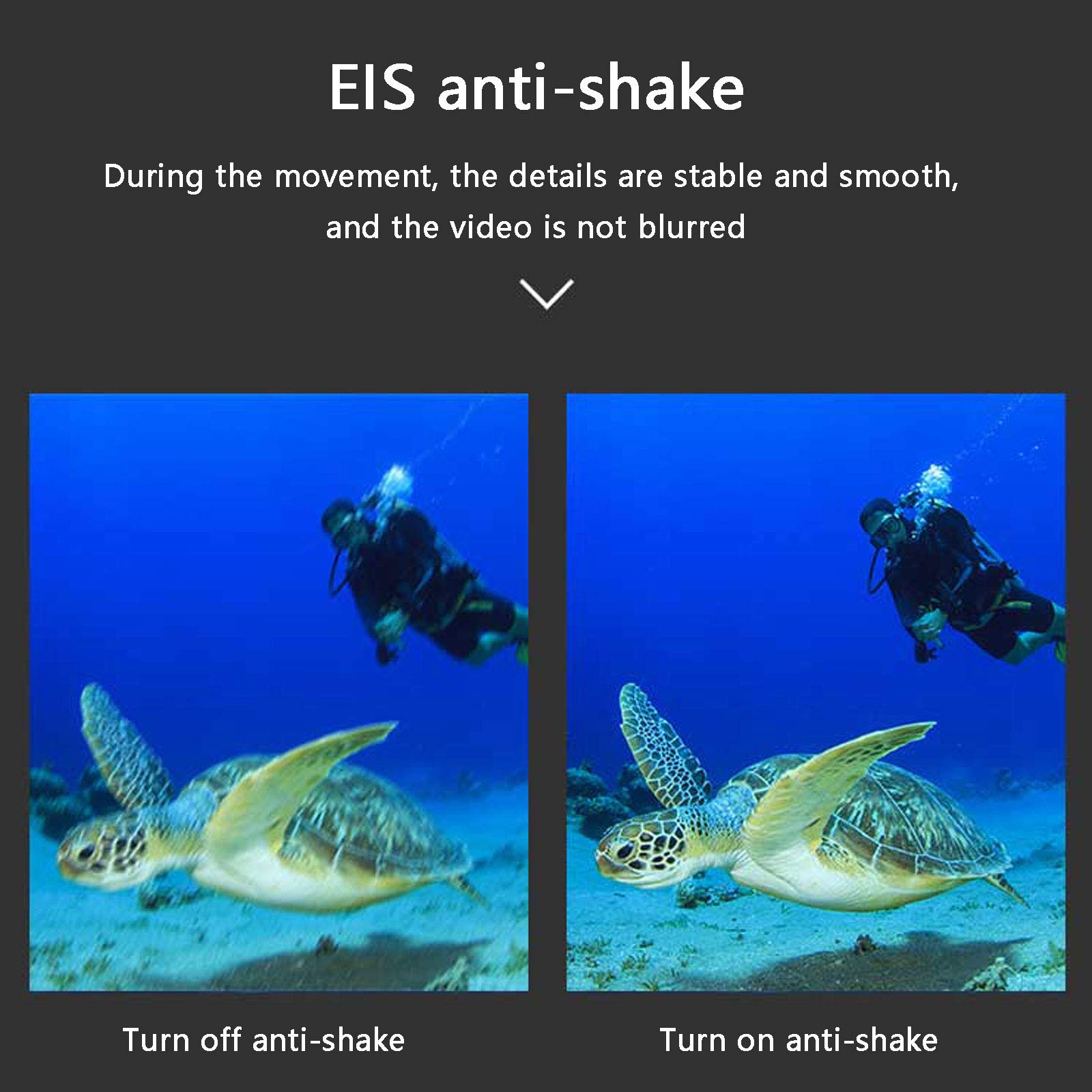 4K 48MP Waterproof Action Camera - 30M Underwater Digital Camera with Image Stabilization, FHD Mini Camcorder for Beach, Diving & Outdoor Photography | Perfect for Snorkeling, Surfing & Travel Adventures