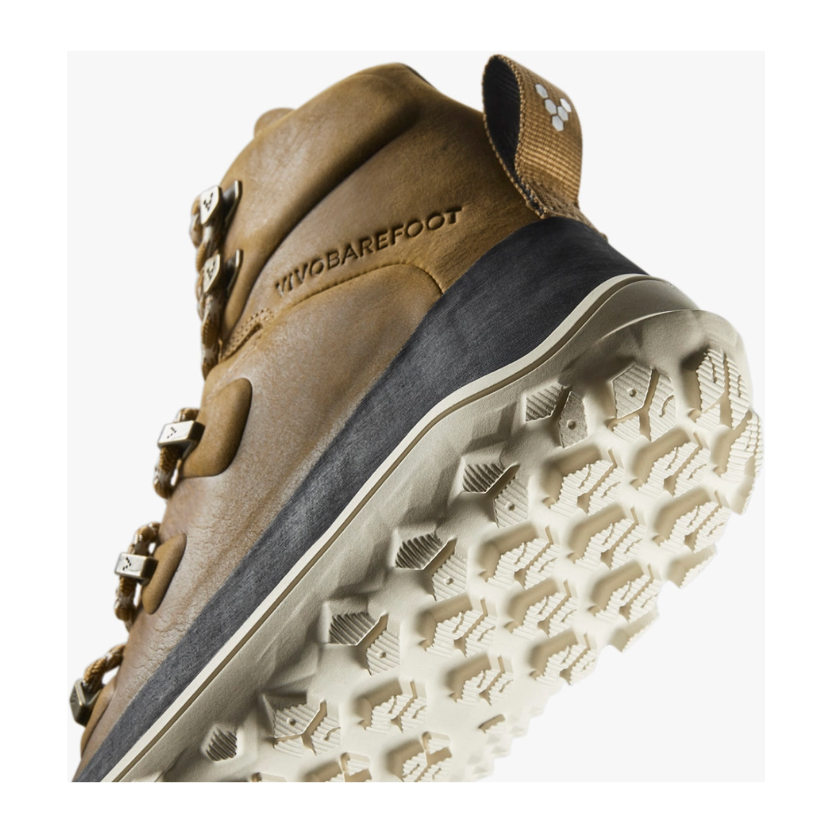 Vivobarefoot Women's Tracker Leather All-Terrain Hiking Boots - Waterproof Outdoor Shoes for Trail Running & Adventure Travel