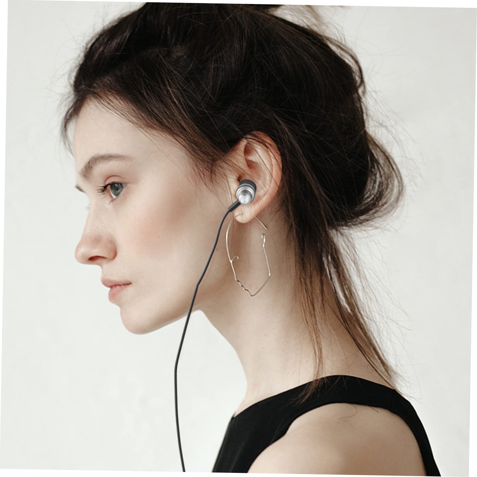 UKCOCO 2 Pack Noise Cancelling Wired Headphones with Earplugs - Comfortable Earbuds for Work, Study, Travel & Gym | Perfect for Office, Commuting & Workout Sessions