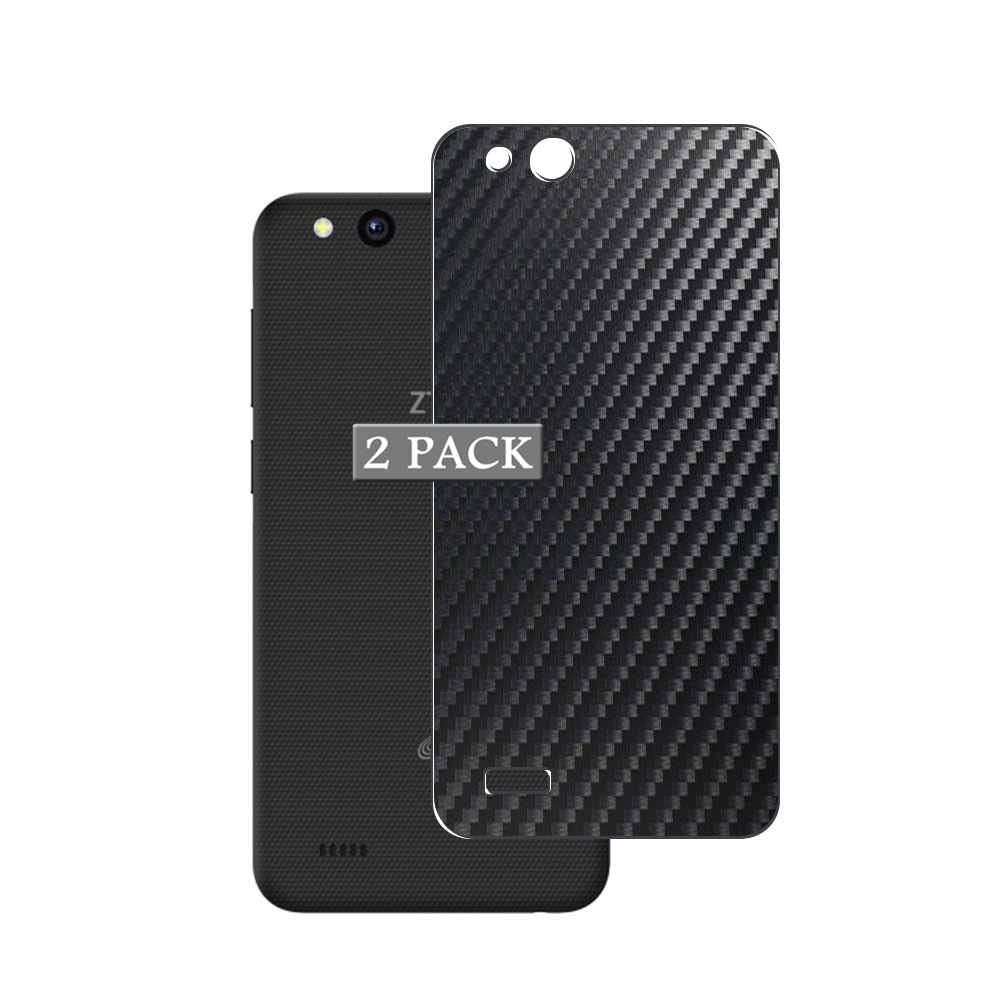 2-Pack ZTE ZFIVE G LTE Back Protector Film - Durable Skin Sticker for Scratch Protection (Not Tempered Glass) | Perfect for Everyday Use & Travel Accessories