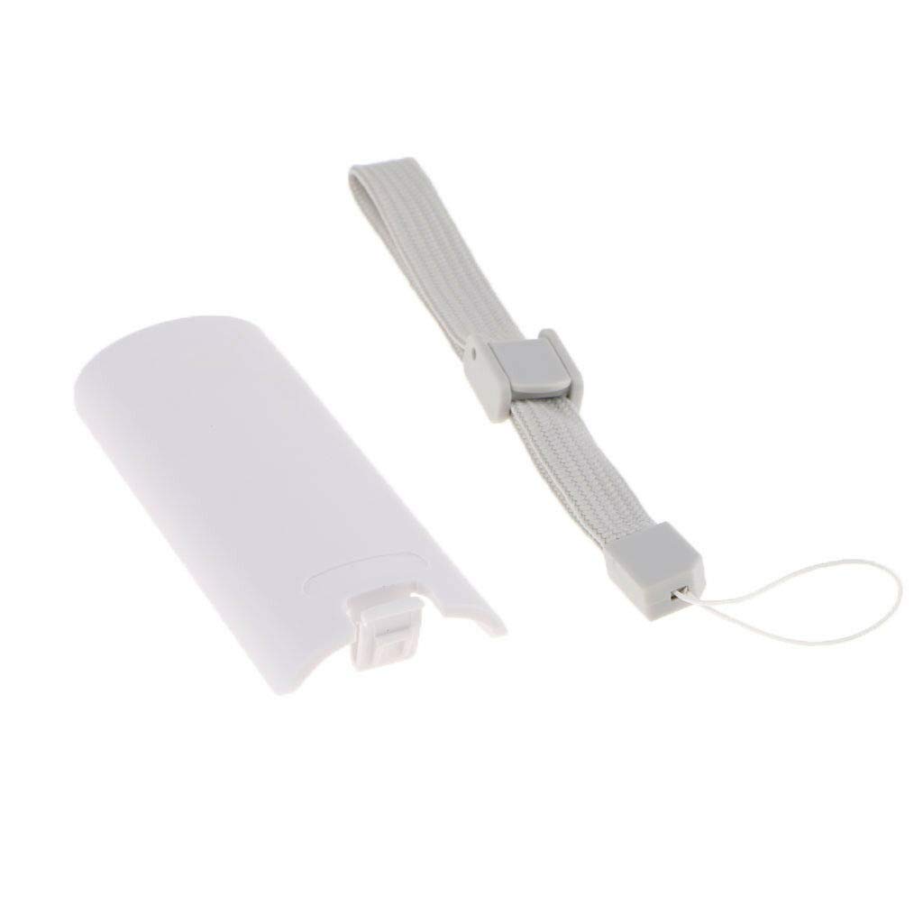 Original: Battery Door Lid Cover Back Cover Pack Case Shell + Hand Strap Lanyard for Wii Remote Controller Replacement (White)   Optimized: Replacement Battery Door Cover & Hand Strap for Wii Remote Controller - White | Durable Back Case & Lanyard Set for Nintendo Wii Gaming Accessories | Perfect for Home Entertainment & Multiplayer Gaming