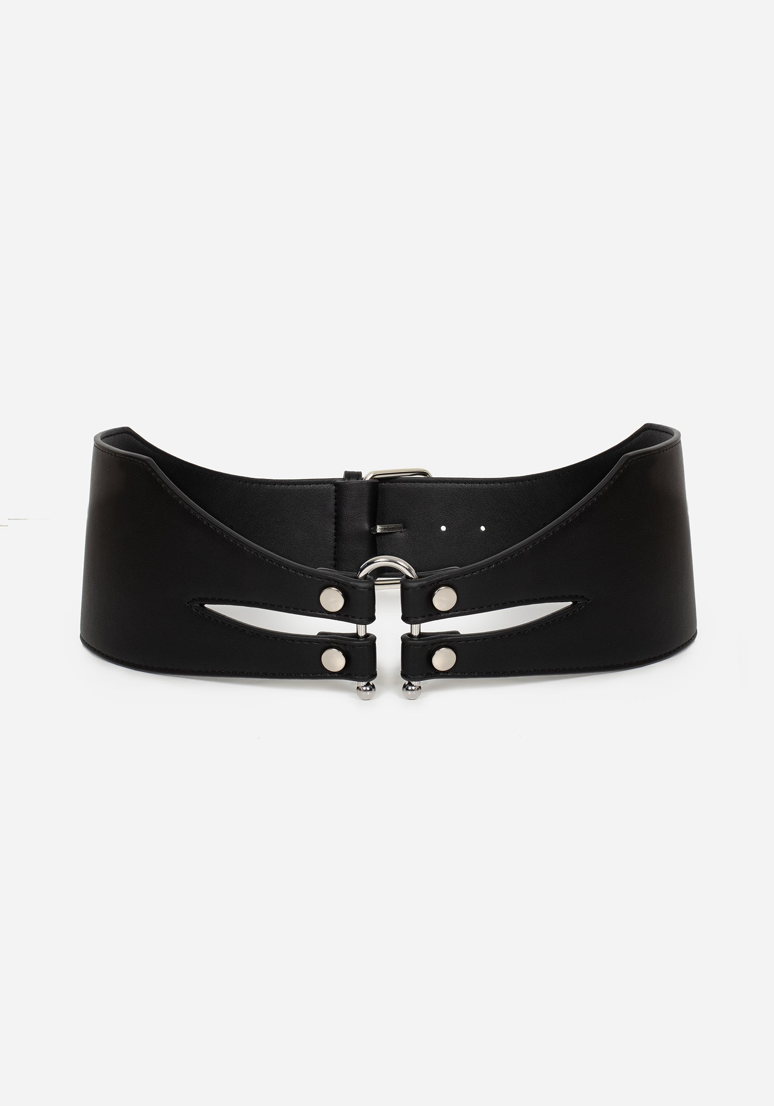 Stylish Chasm Oval Detail Waist Belt for Women - Fashion Accessory for Dresses, Jeans & Office Wear