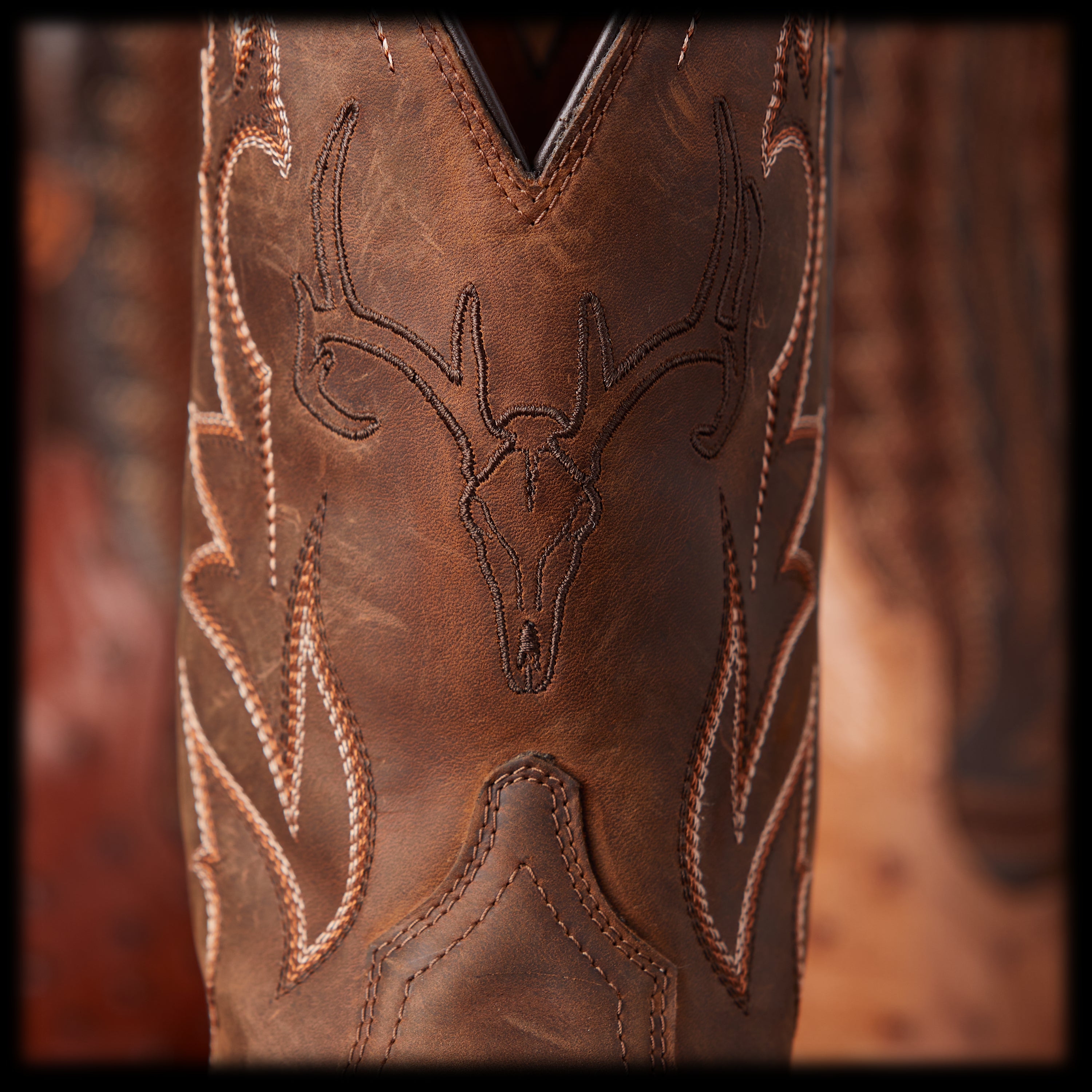 ARIAT Men's Western Boots - Distressed Brown Leather Sport Outdoor Cowboy Boots Size 9.5M for Riding, Hiking & Country Style Fashion