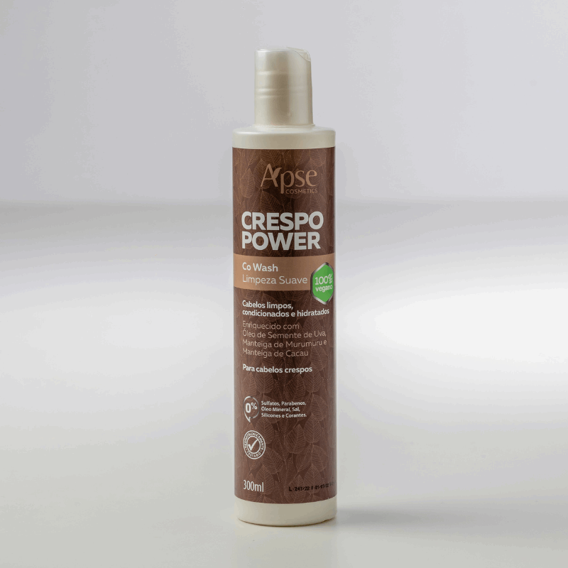 Apse Cosmetics Co Wash - Gentle Cleansing Conditioner for Curly Hair, 10 fl oz | Hydrating & Detangling for Natural Curls - Perfect for Daily Hair Care Routine