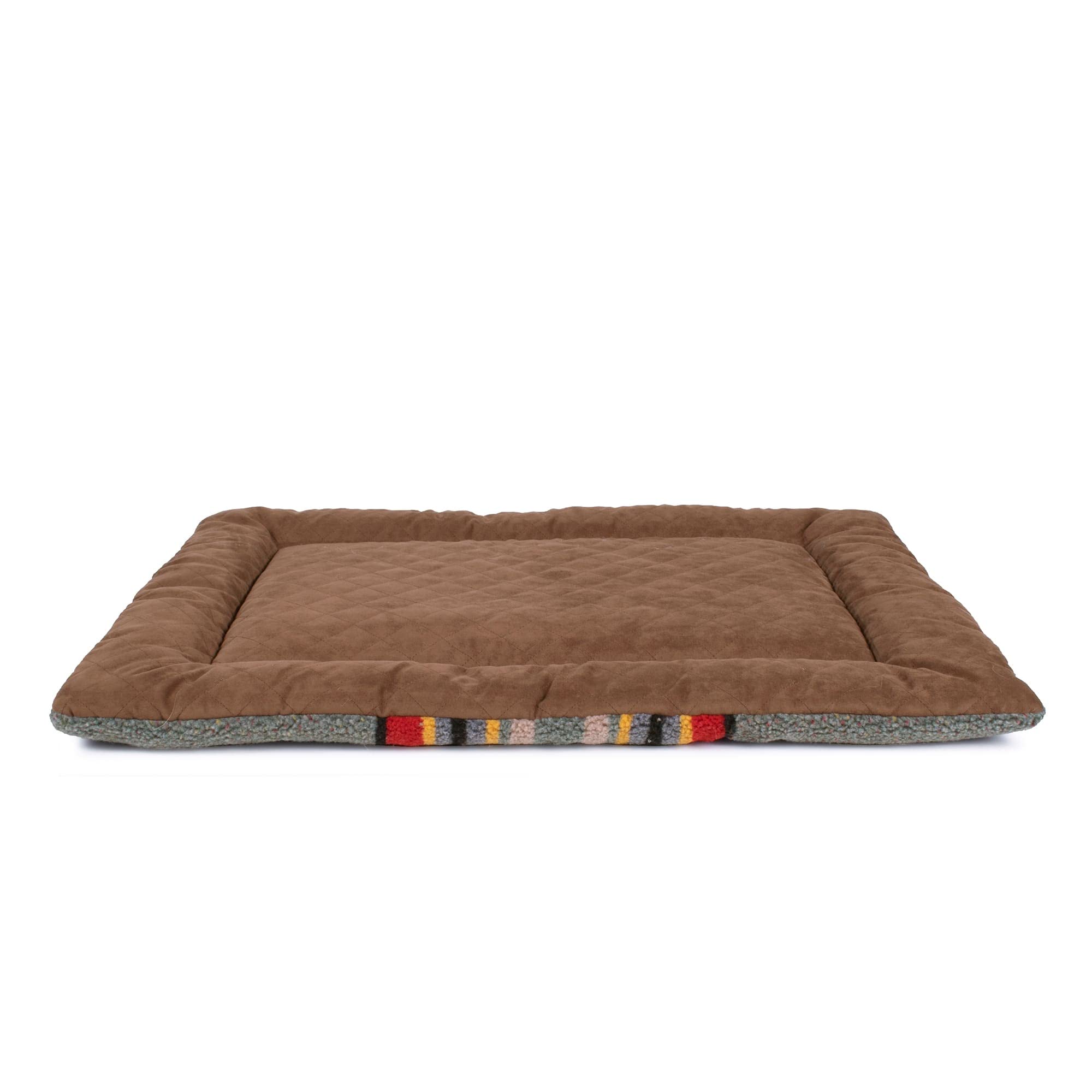 PENDLETON Heather Green Comfort Pet Cushion XLarge - Ultra Soft Dog & Cat Bed for Large Breeds - Perfect for Living Room, Bedroom, or Crate Use