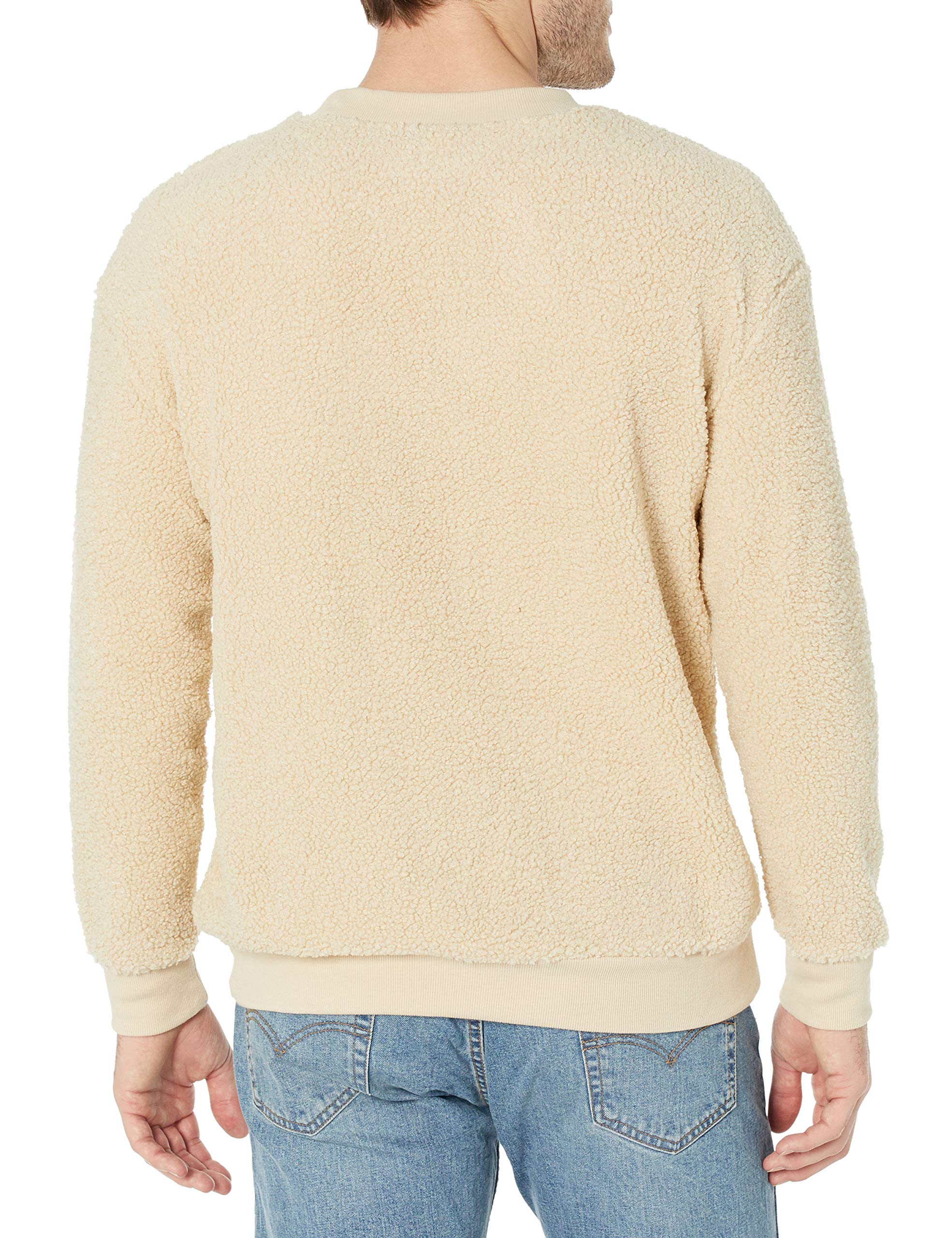 Charles River Apparel Women's Oversized Sherpa Fleece Crewneck Sweatshirt - Cozy Winter Pullover for Casual Wear & Outdoor Activities