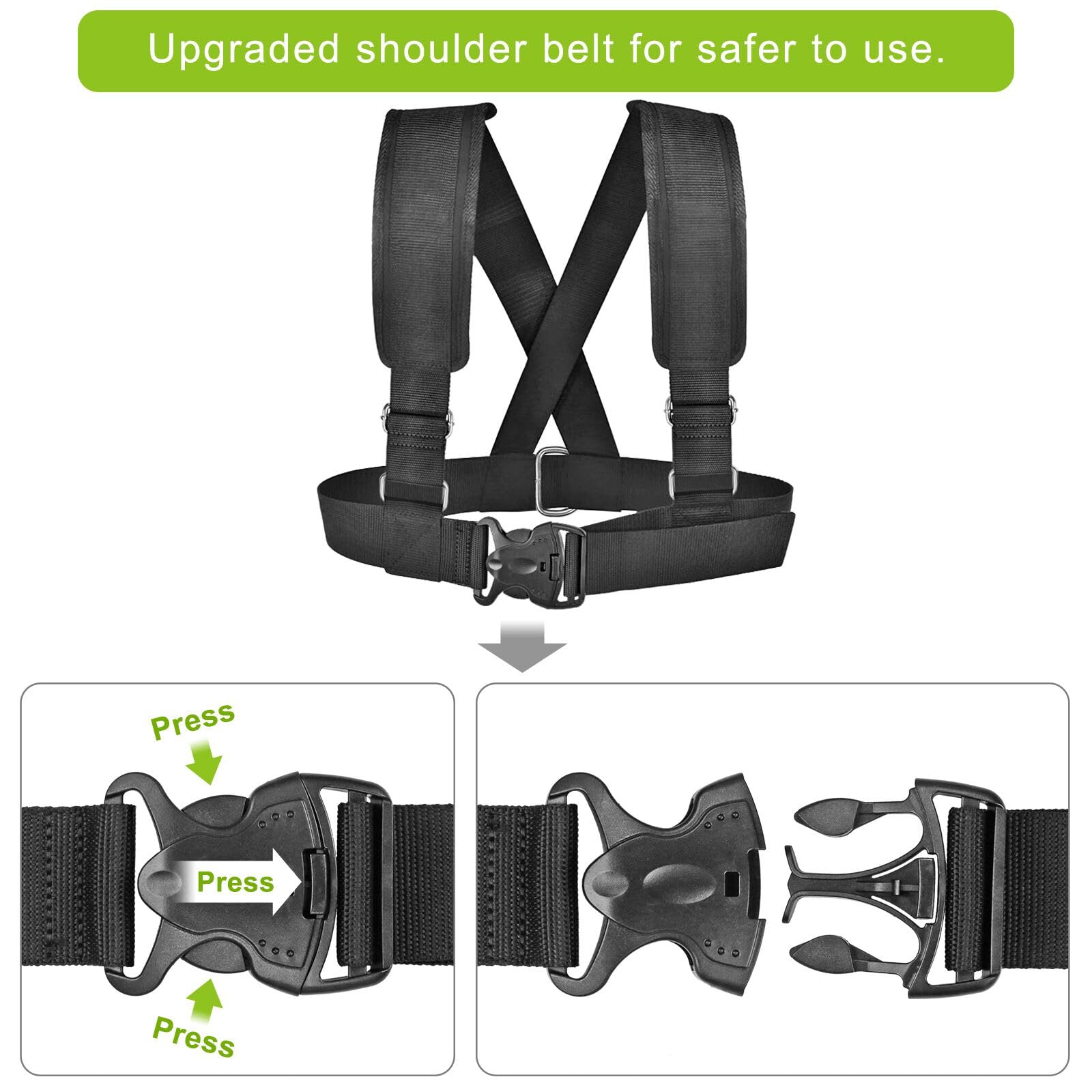 Kipika Adjustable Weight Sled for Speed Training & Strength Workouts - Heavy Duty Fitness Sled with Height Adjustment - Build Muscle & Explosive Power - Compatible with 1