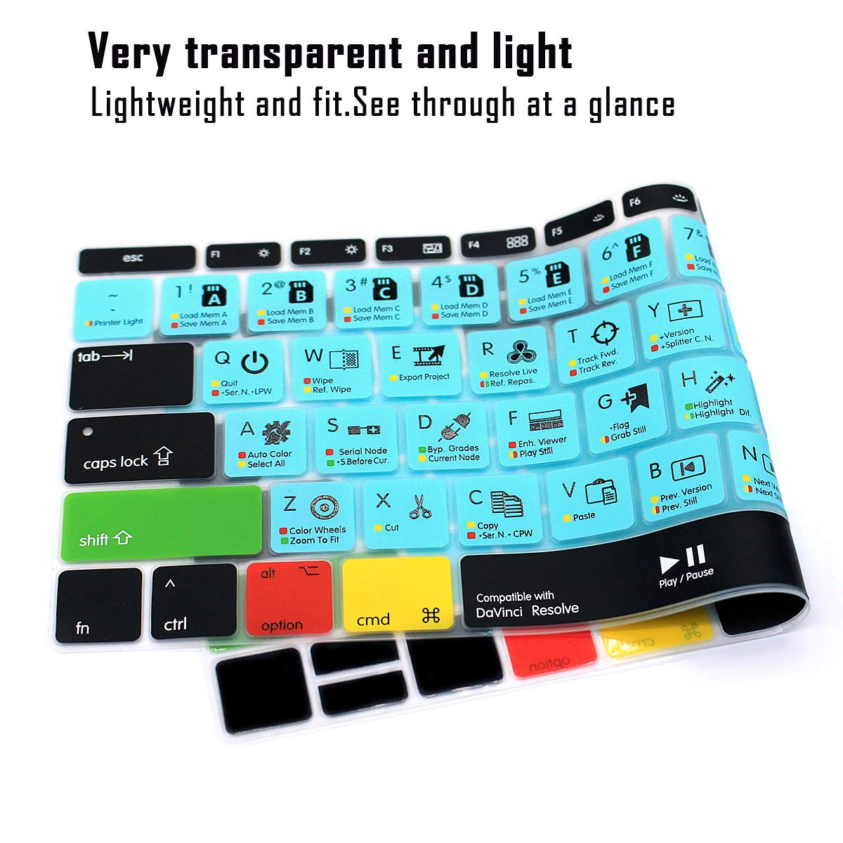 Silicone Keyboard Cover for MacBook Pro 13