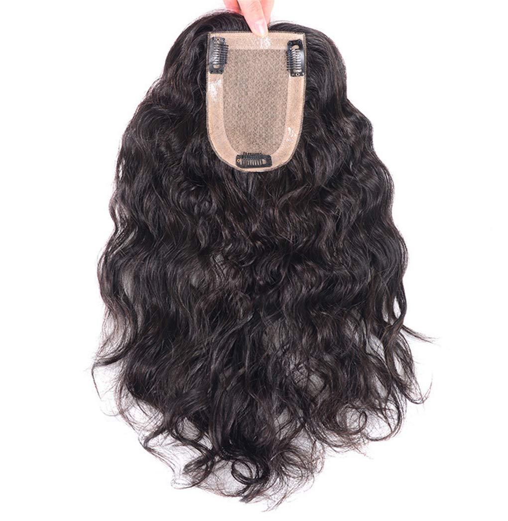 Handmade Human Hair Topper for Women - 14