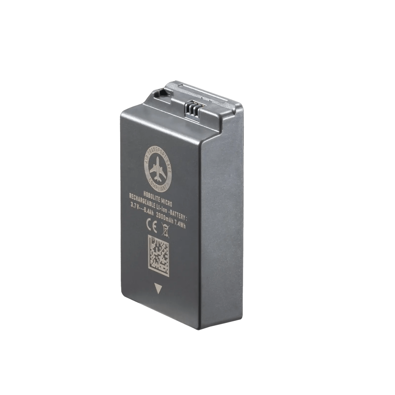 Hobolite Micro Charging Dock with 2 Rechargeable Batteries - Compact Power Station for On-the-Go Photography & Vlogging Accessories