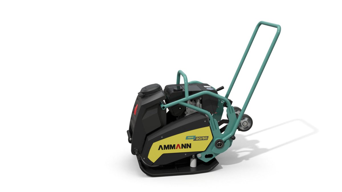 APF 20/50 Vibratory Plate Compactor - Heavy Duty Construction Equipment for Soil Compaction & Landscaping Projects | Perfect for Driveways, Patios & Road Repair