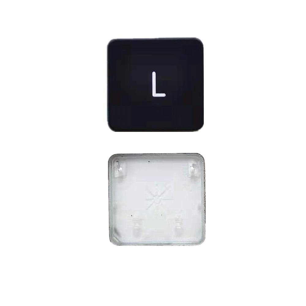 MacBook Pro & Air Replacement L Key Cap & Hinges - Compatible with MacBook Pro A1425 A1502 A1398 & MacBook Air A1369 A1466 A1370 A1465 - Fix Broken Keyboard Keys for Typing, Coding & Office Work