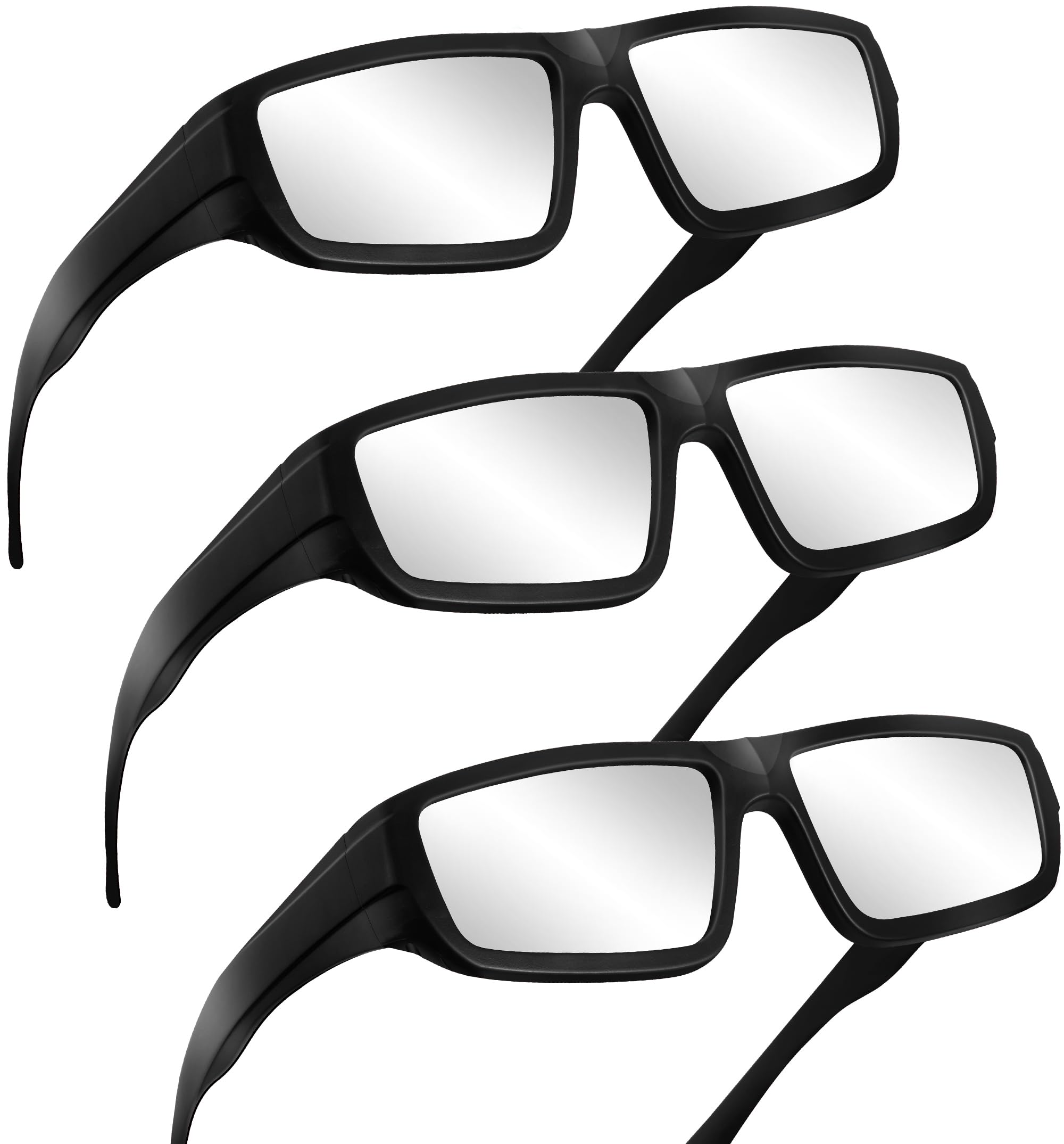 2024 Solar Eclipse Glasses - CE & ISO 12312-2 Certified Safe Solar Viewers for Total Eclipse - Durable Plastic Solar Filter Glasses for Astronomy Enthusiasts & Eclipse Watching Events