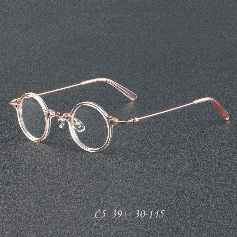 Vintage Punk Acetate Eyeglass Frames - Retro Square Sunglasses for Men & Women - Perfect for Costume Parties, Music Festivals and Punk Fashion Style