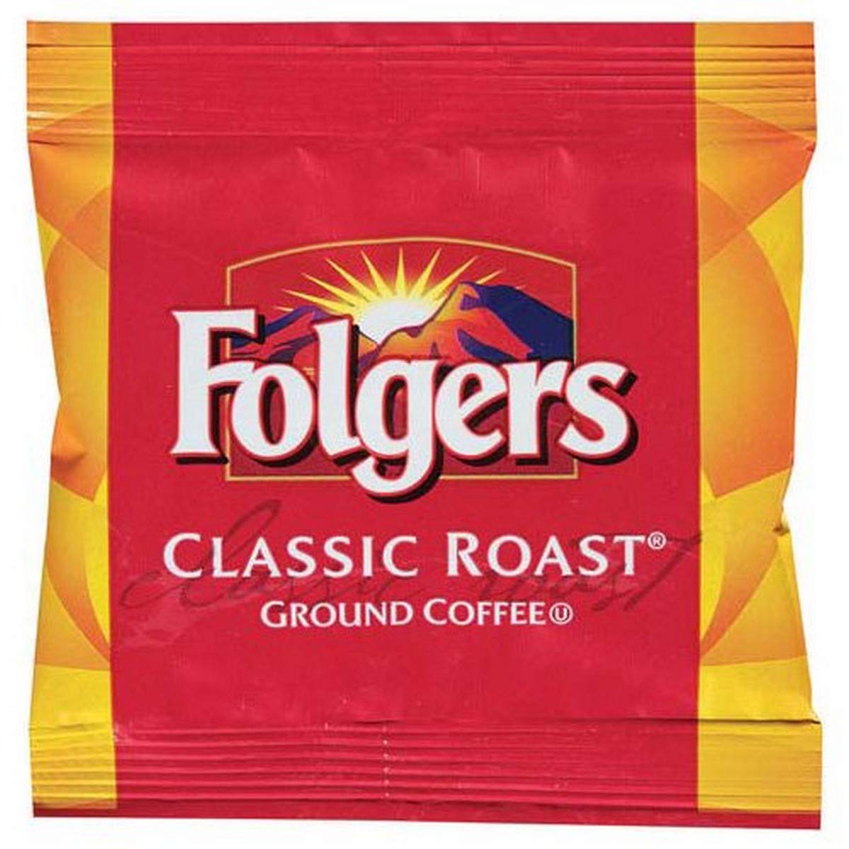 Folgers Classic Roast Medium Roast Ground Coffee - 150 Single Serve Packets (0.9 oz Each) | Perfect for Office, Travel & Camping | Rich Flavor & Convenient Portion Control