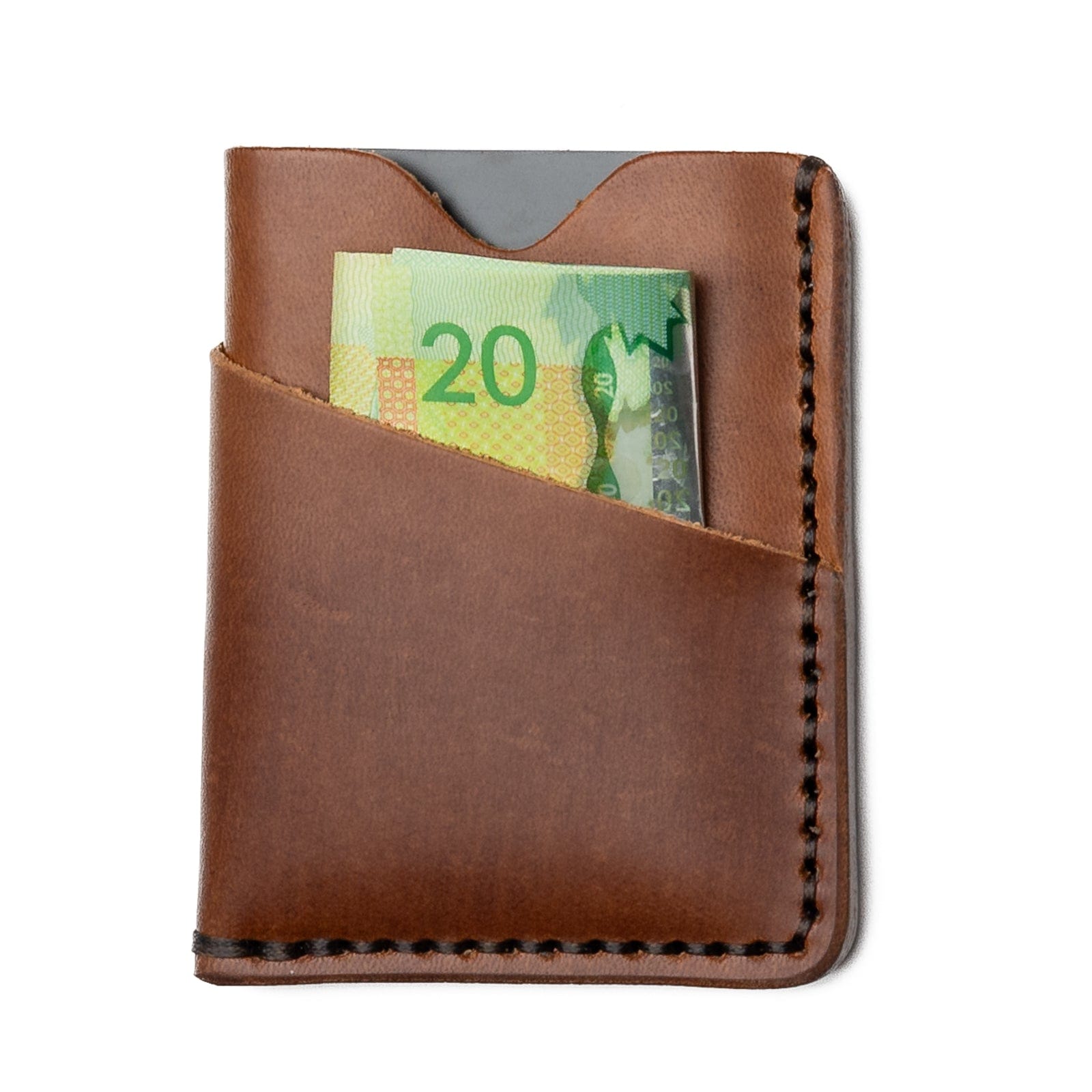 Genuine Leather Front Pocket Wallet for Men - Slim RFID Blocking Minimalist Wallet - Perfect for Travel, Everyday Carry & Gift Giving